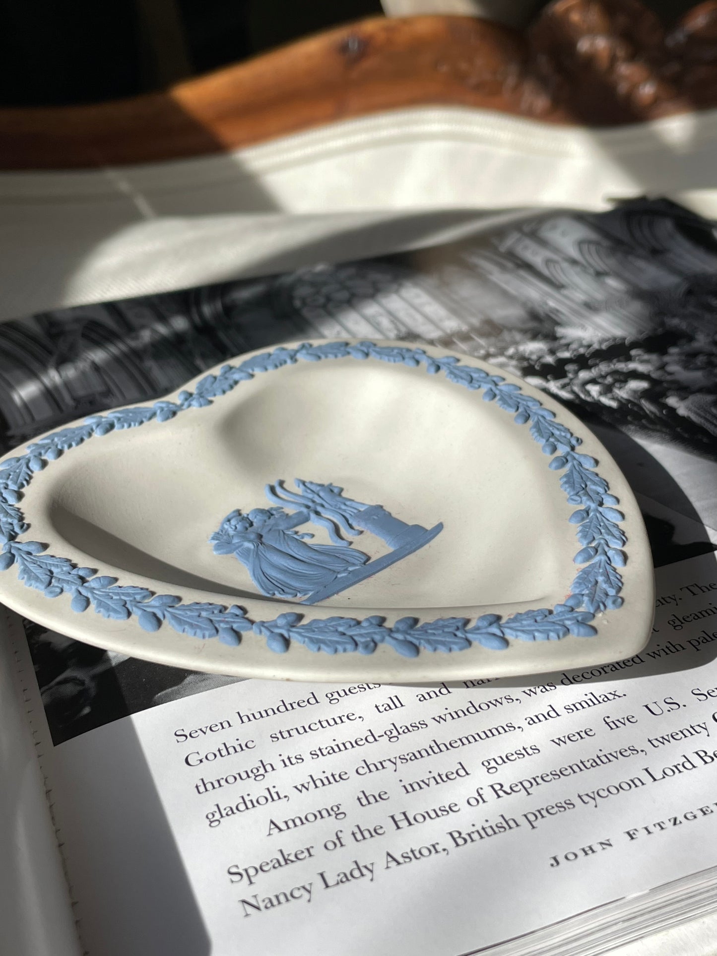 Artemis Wedgwood Jasperware Trinket Dish