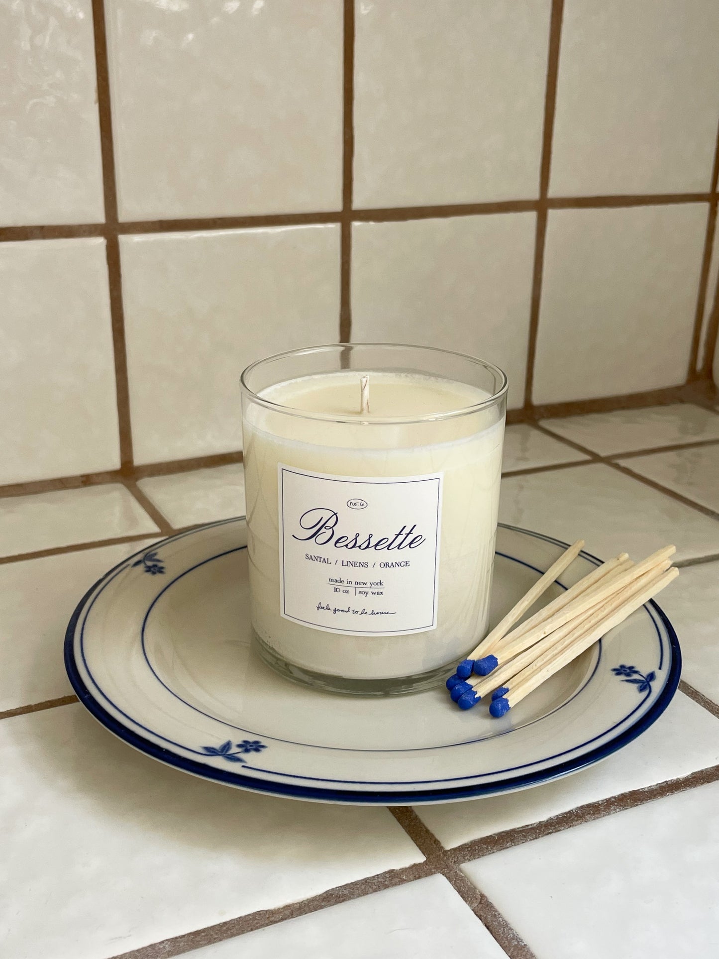Antibes Candle Plate