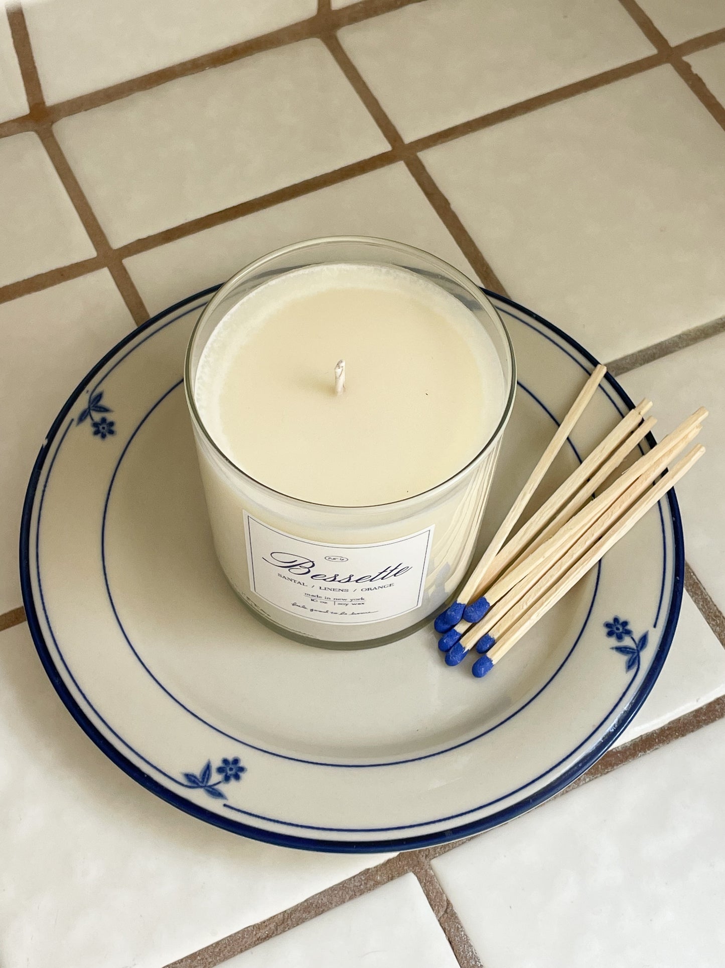 Antibes Candle Plate
