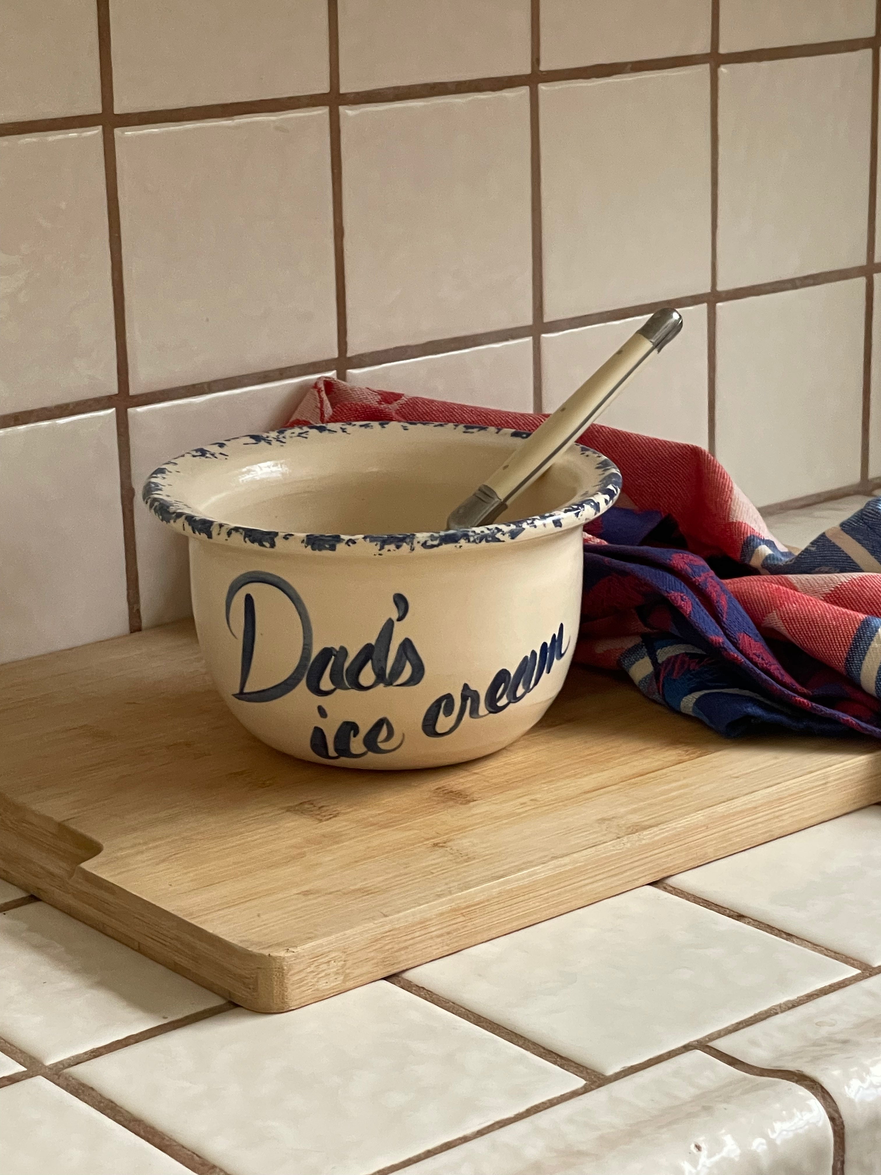 Dad's Ice Cream Bowl