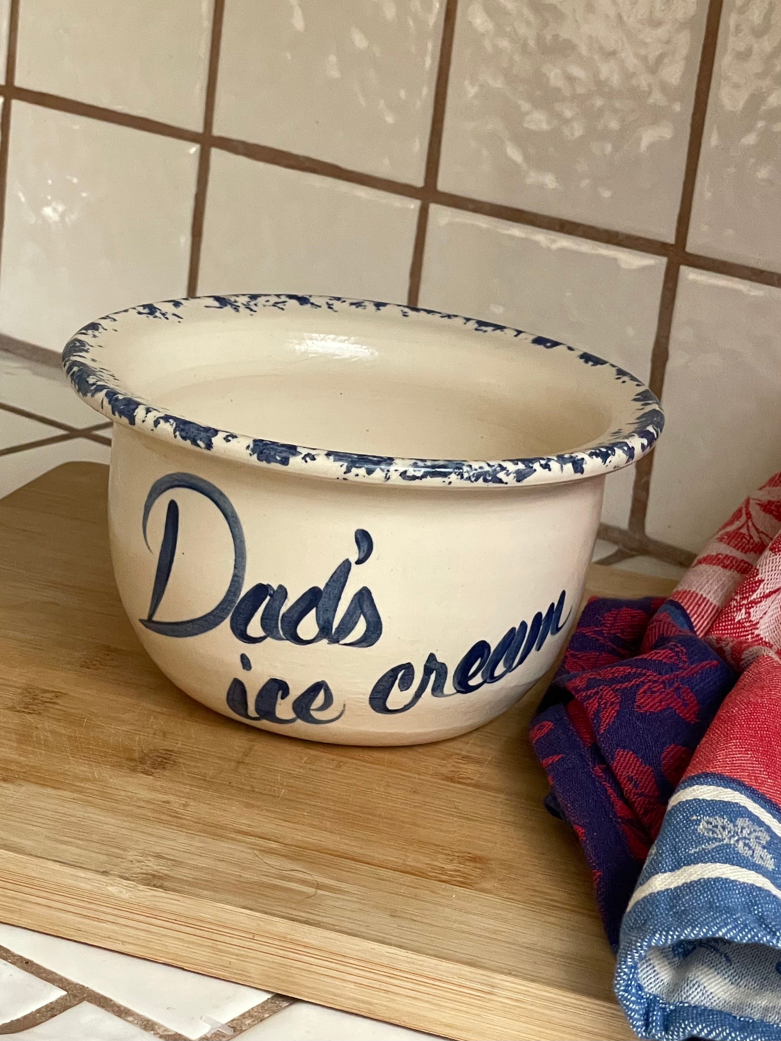 Dad's Ice Cream Bowl
