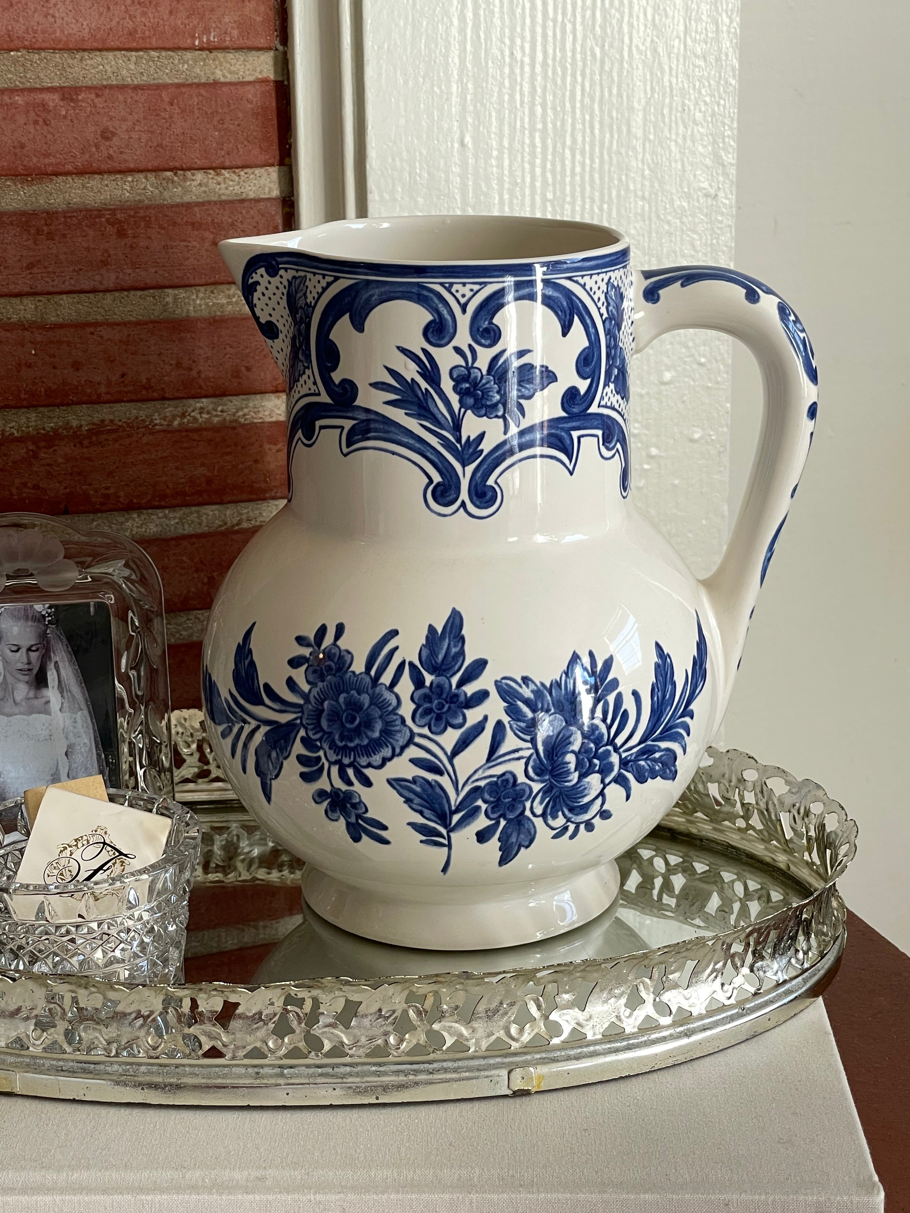 Tiffany & Co. "Tiffany Delft" Pitcher