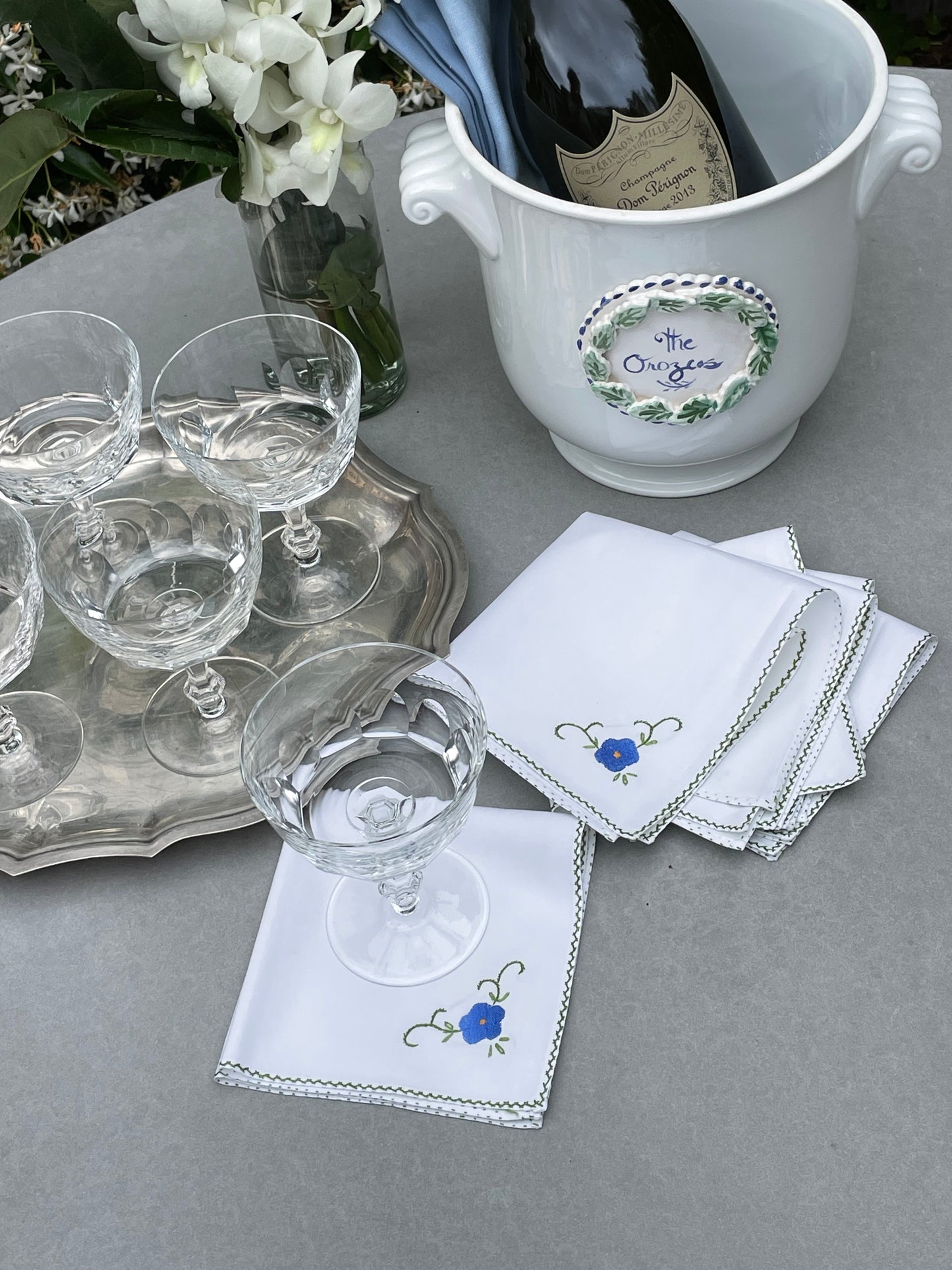 Garden House Cocktail Napkins, Set of 6
