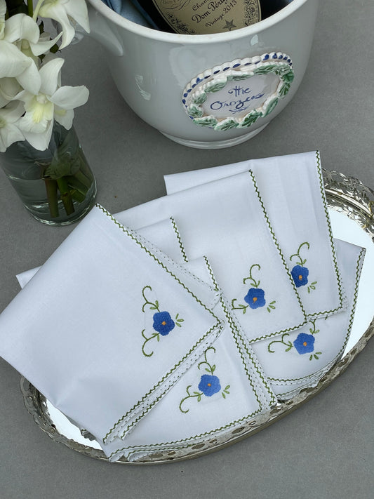 Garden House Cocktail Napkins, Set of 6
