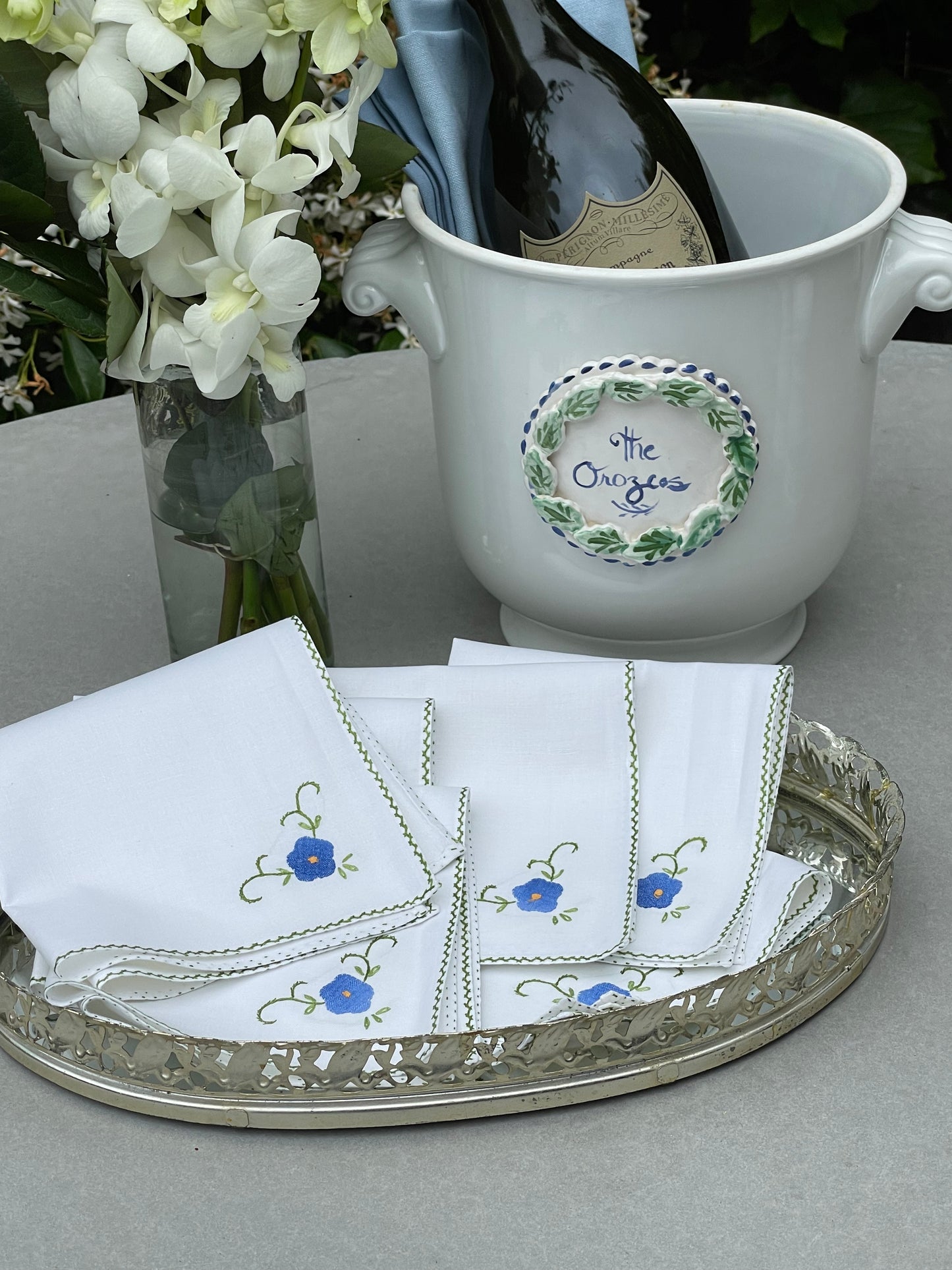 Garden House Cocktail Napkins, Set of 6