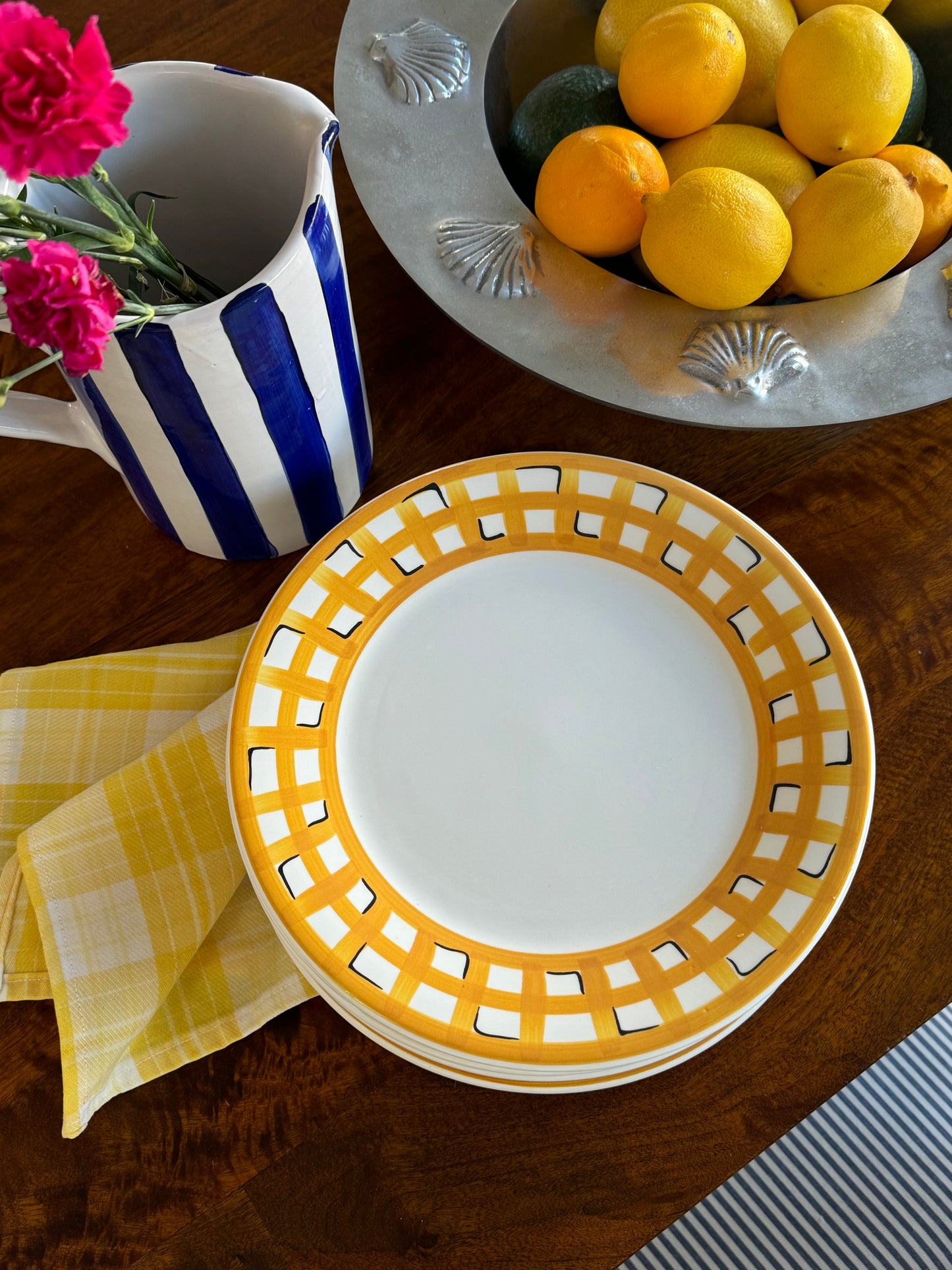 Gold Coast Salad Plates, Set of 6