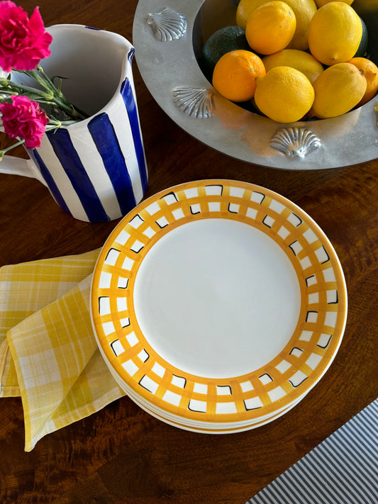 Gold Coast Salad Plates, Set of 6