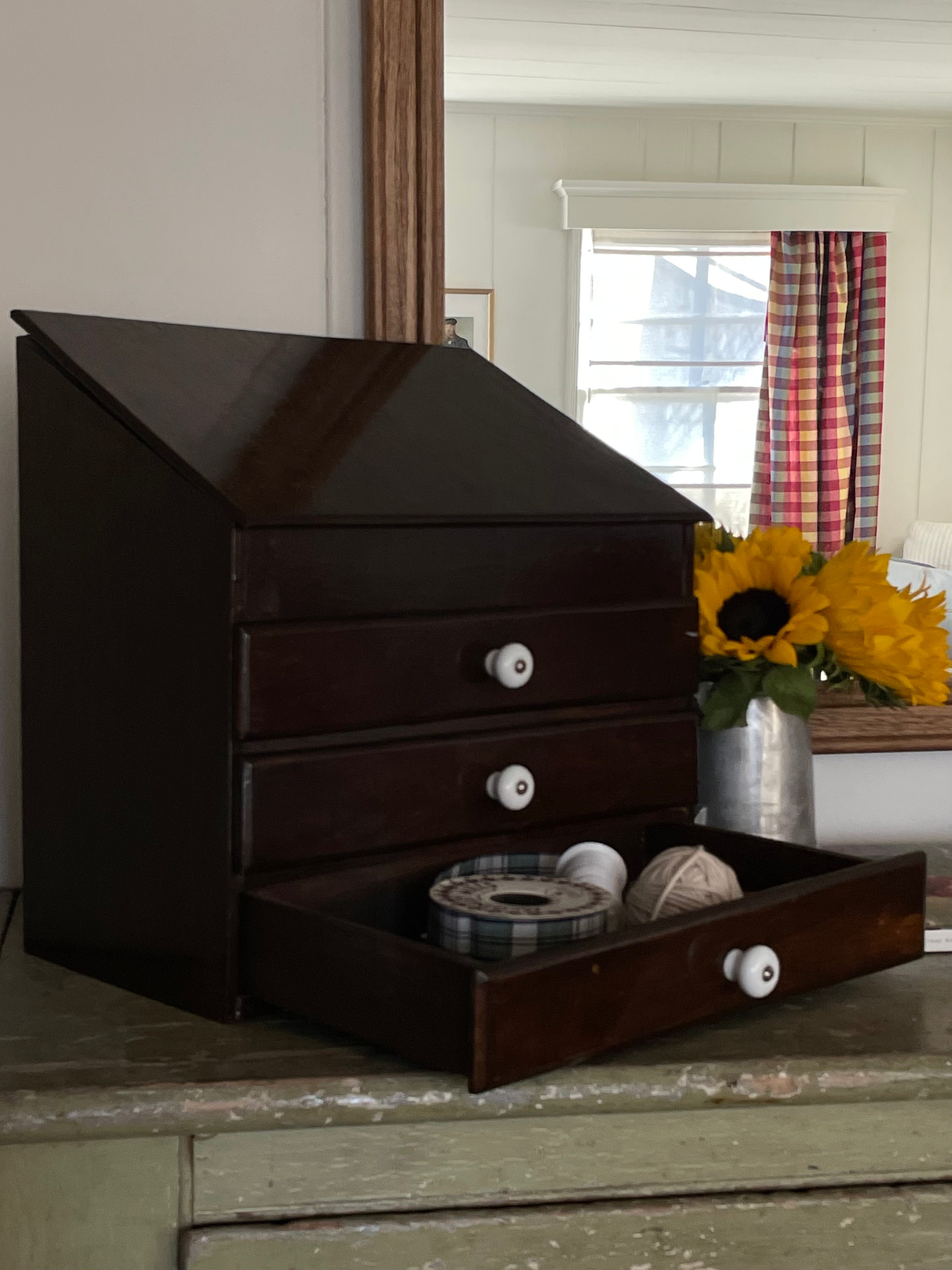 Darien Wooden Desk Organizer