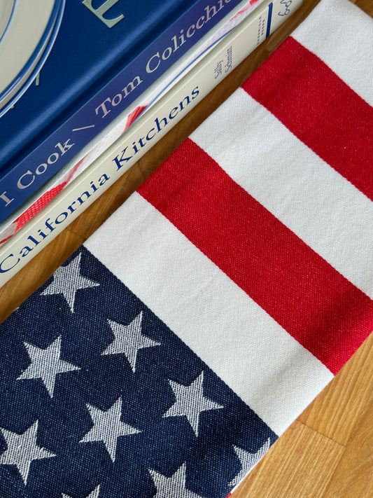 Old Glory Tea Towel
