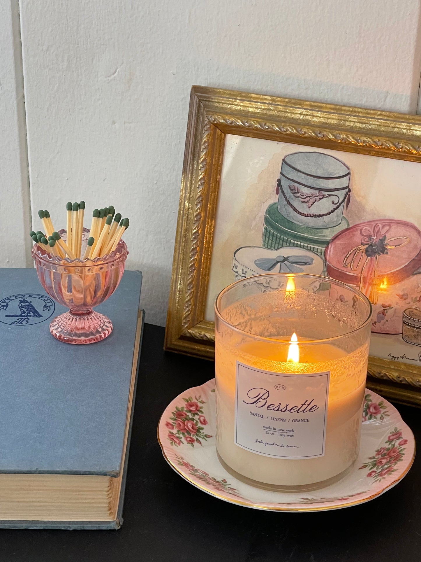 Pip & Pop Matchstick Holder & Candle Plate
