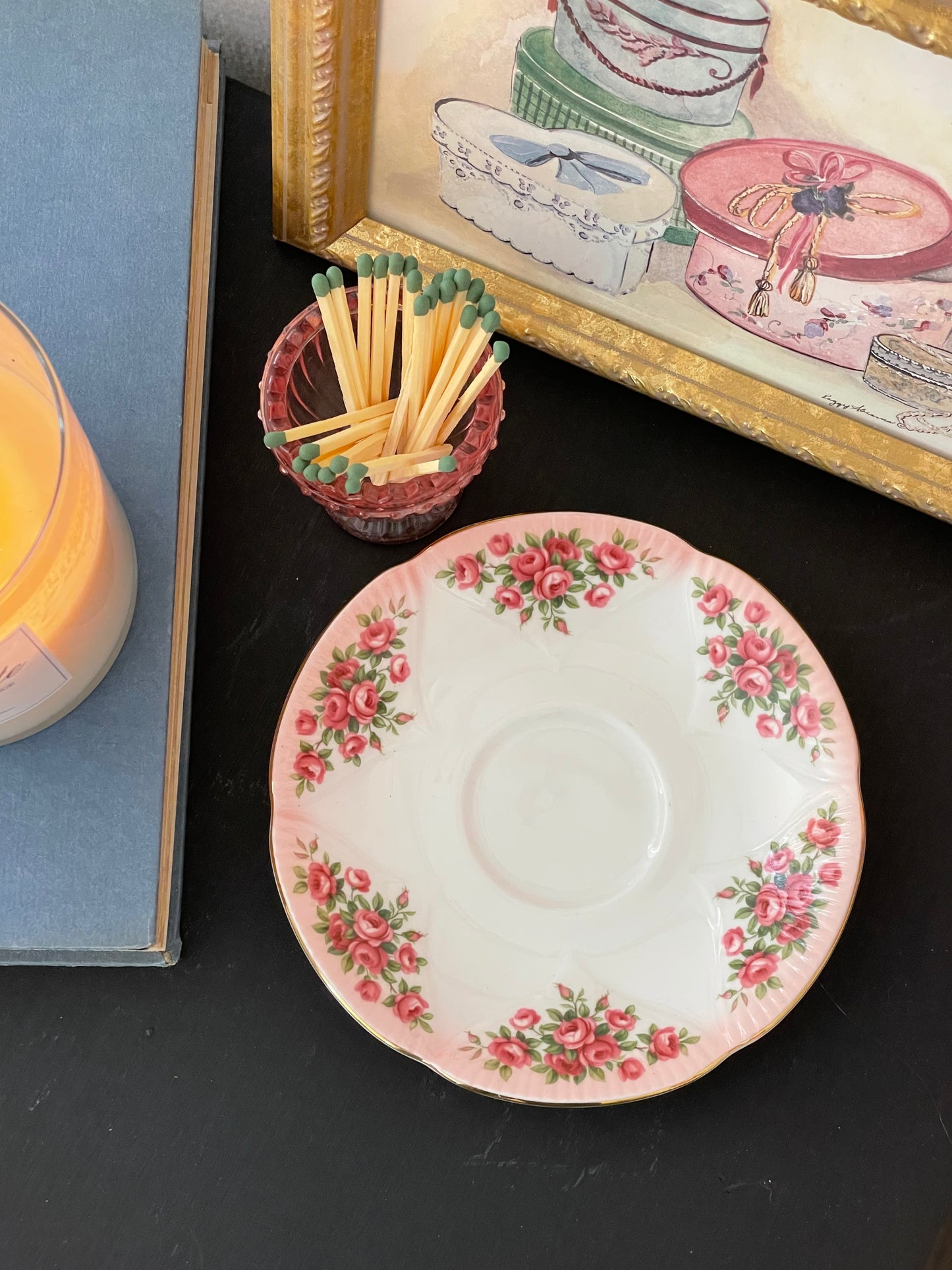 Pip & Pop Matchstick Holder & Candle Plate