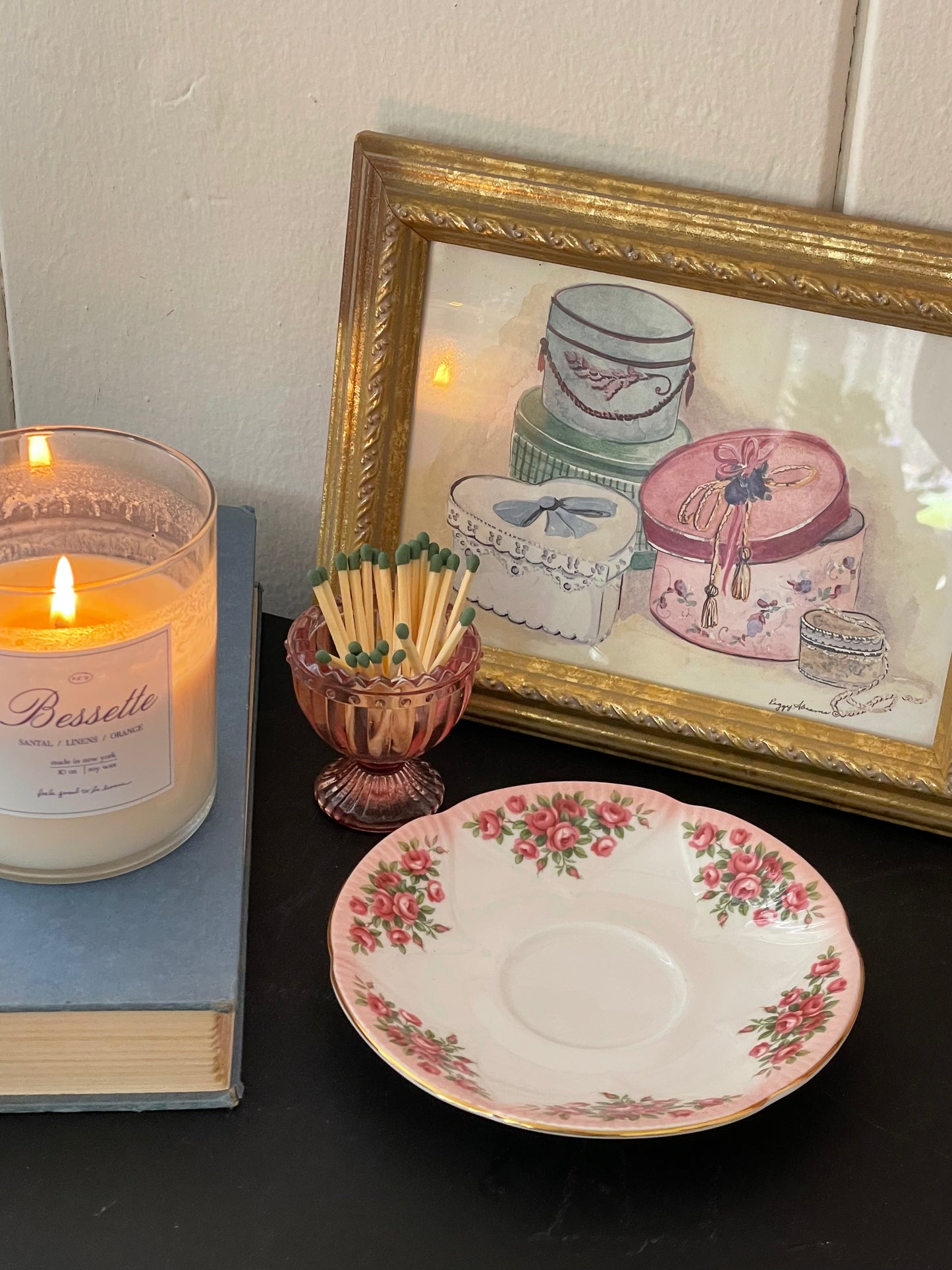 Pip & Pop Matchstick Holder & Candle Plate