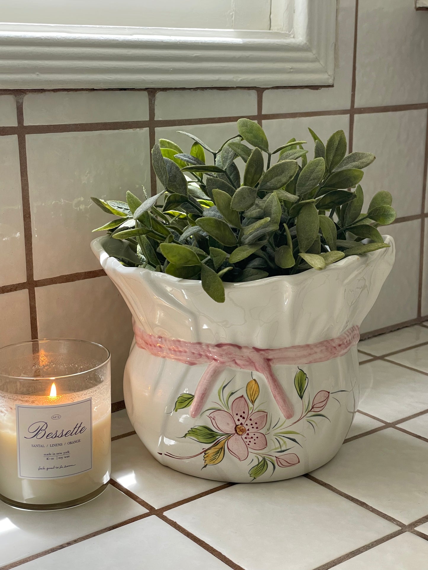 Sugar Plum Flower Pot