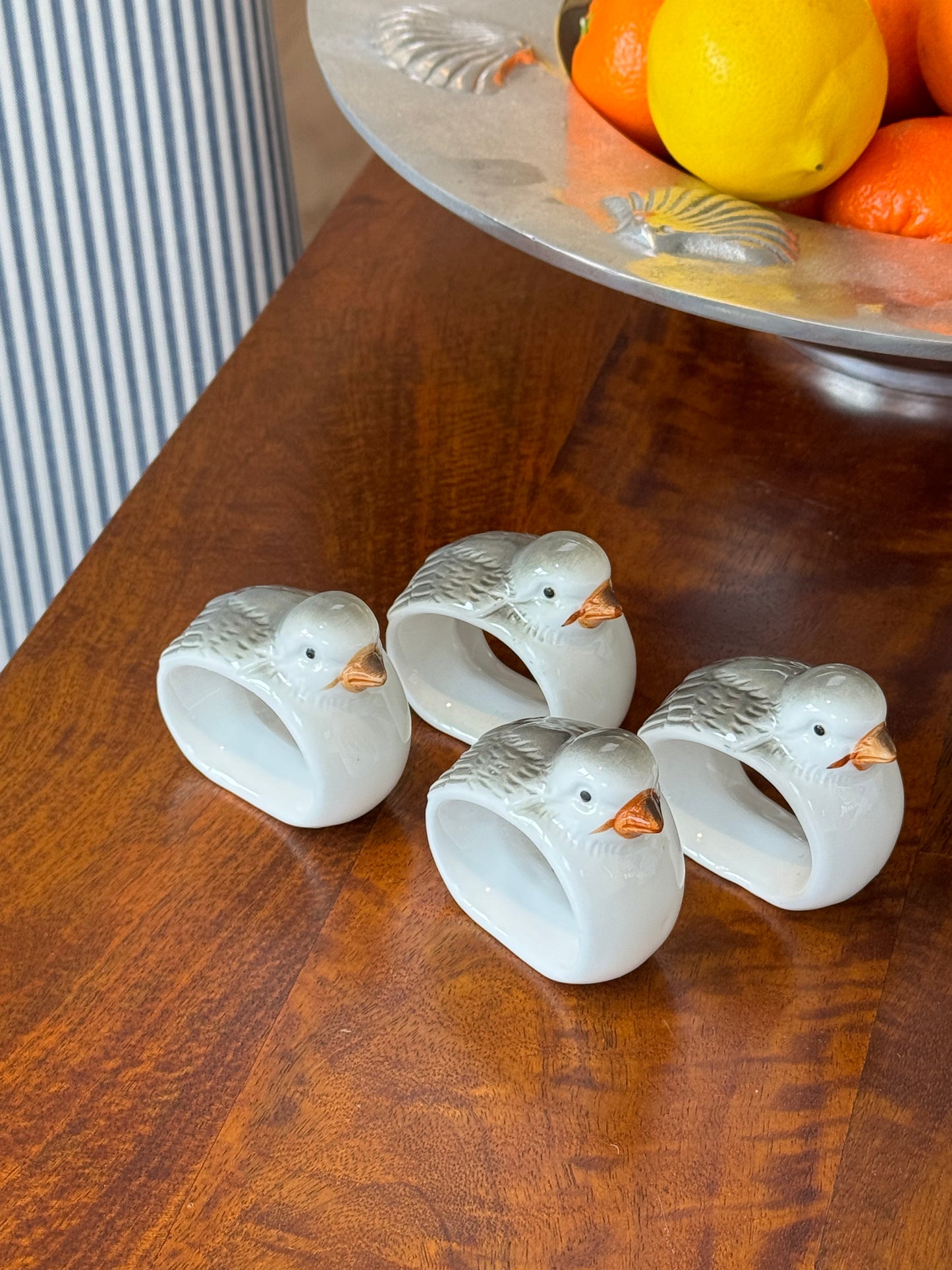 Seagull Napkin Rings, Set of 4