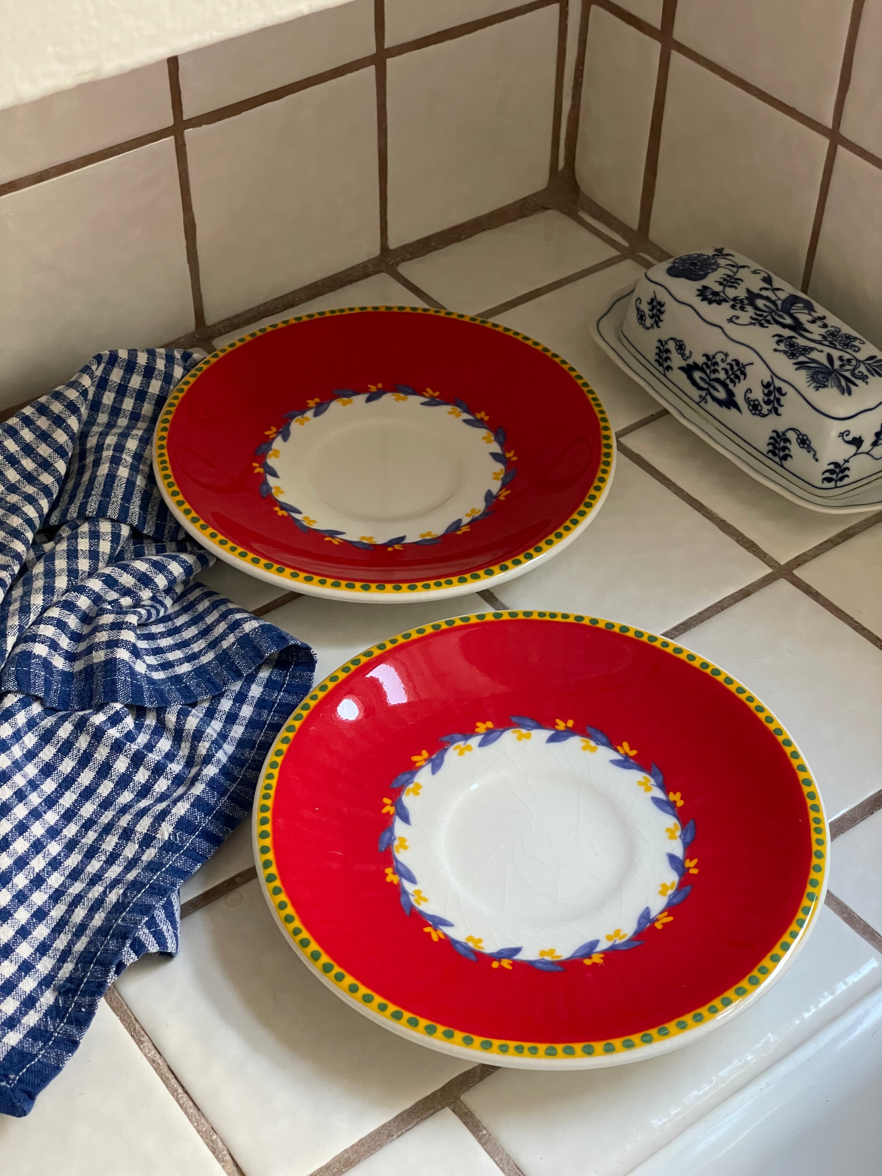 Carnegie Salad Plates, Set of 2