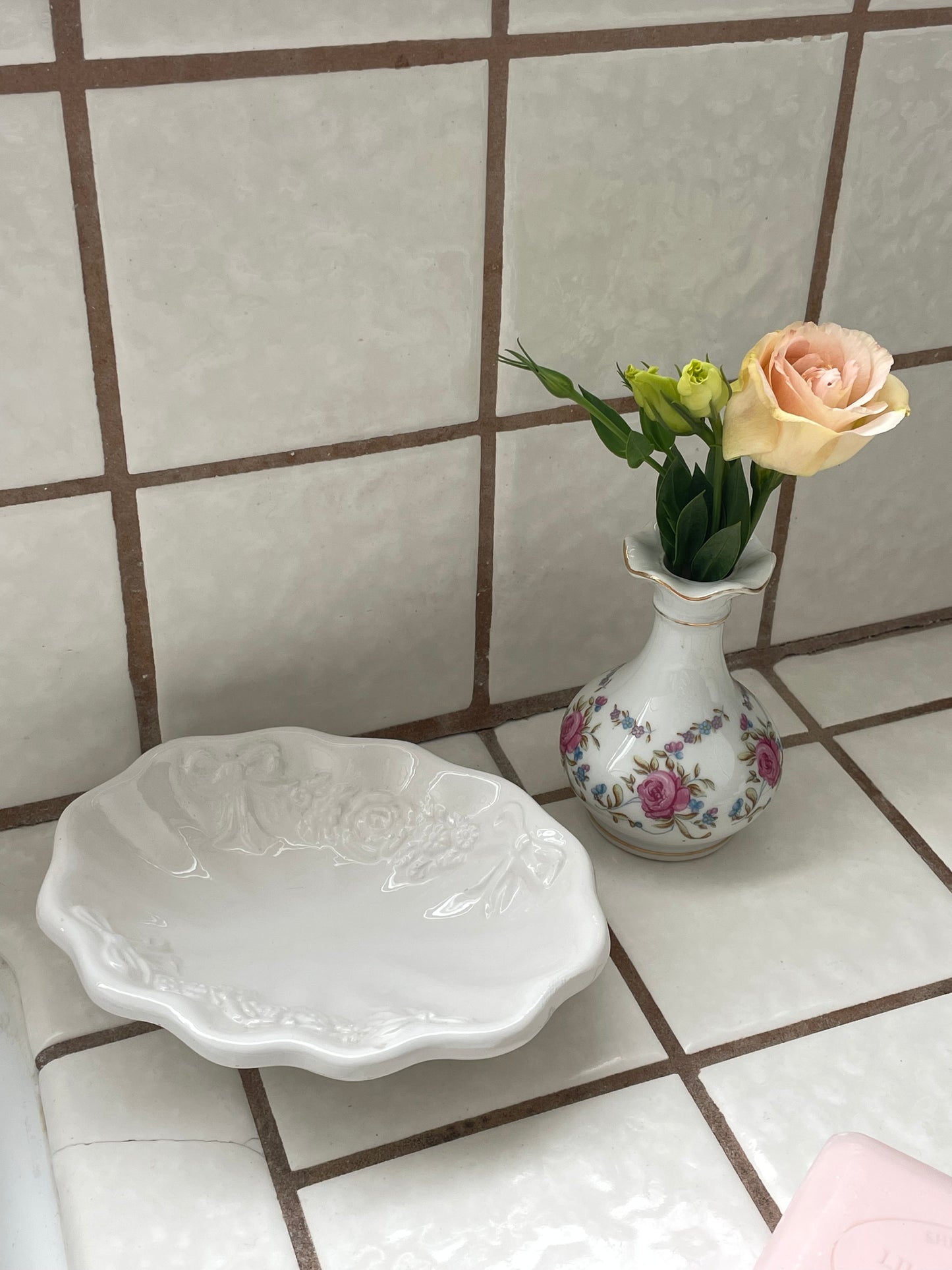 Tulle Soap Dish