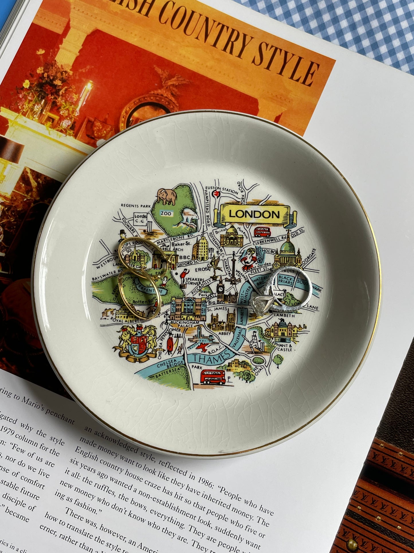 London Town Trinket Dish