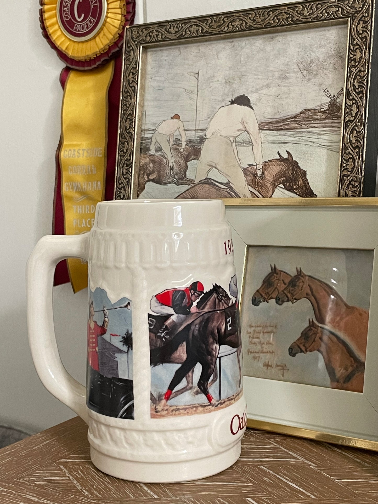 Oak Tree Racing Association Beer Stein