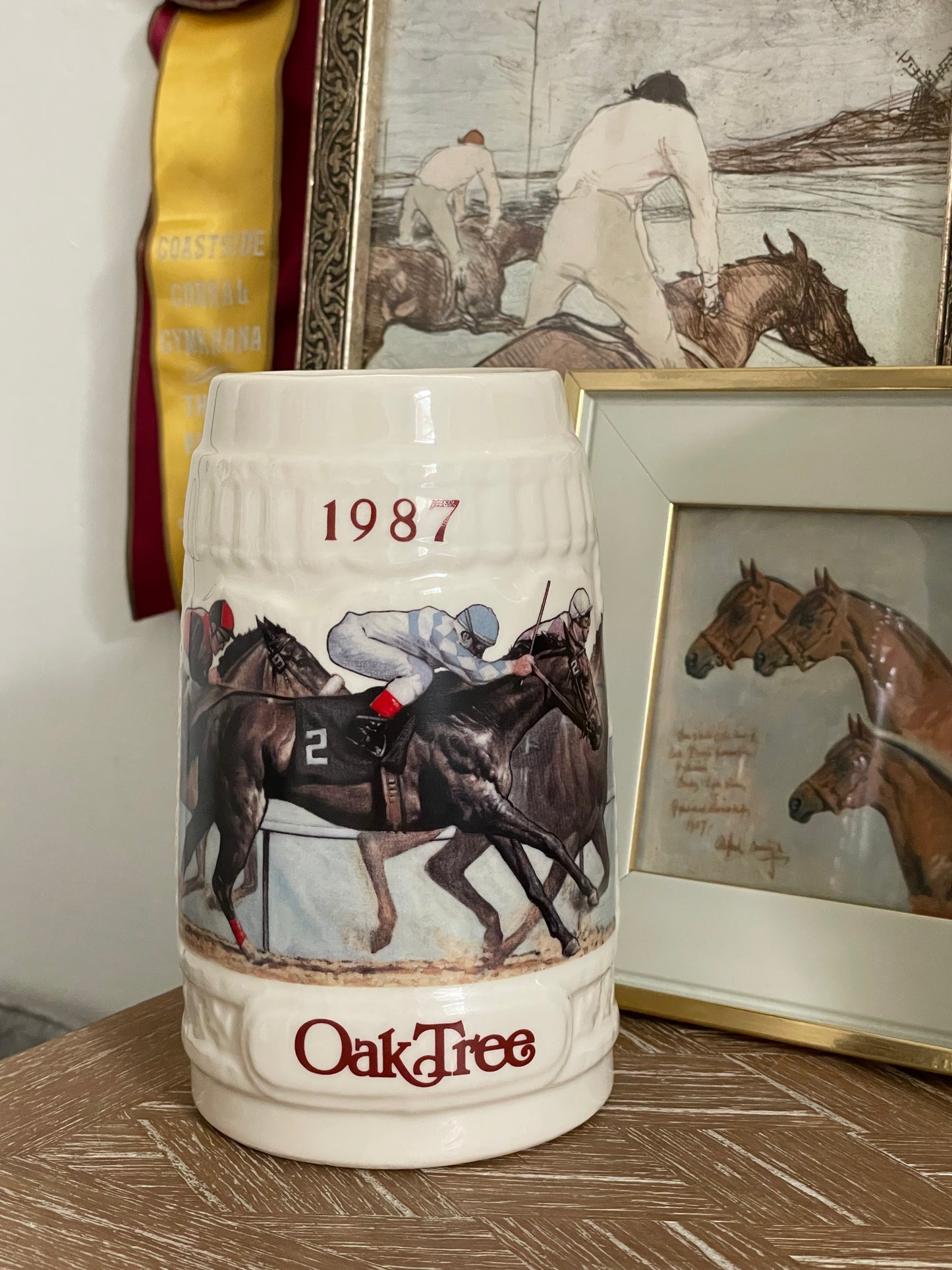 Oak Tree Racing Association Beer Stein