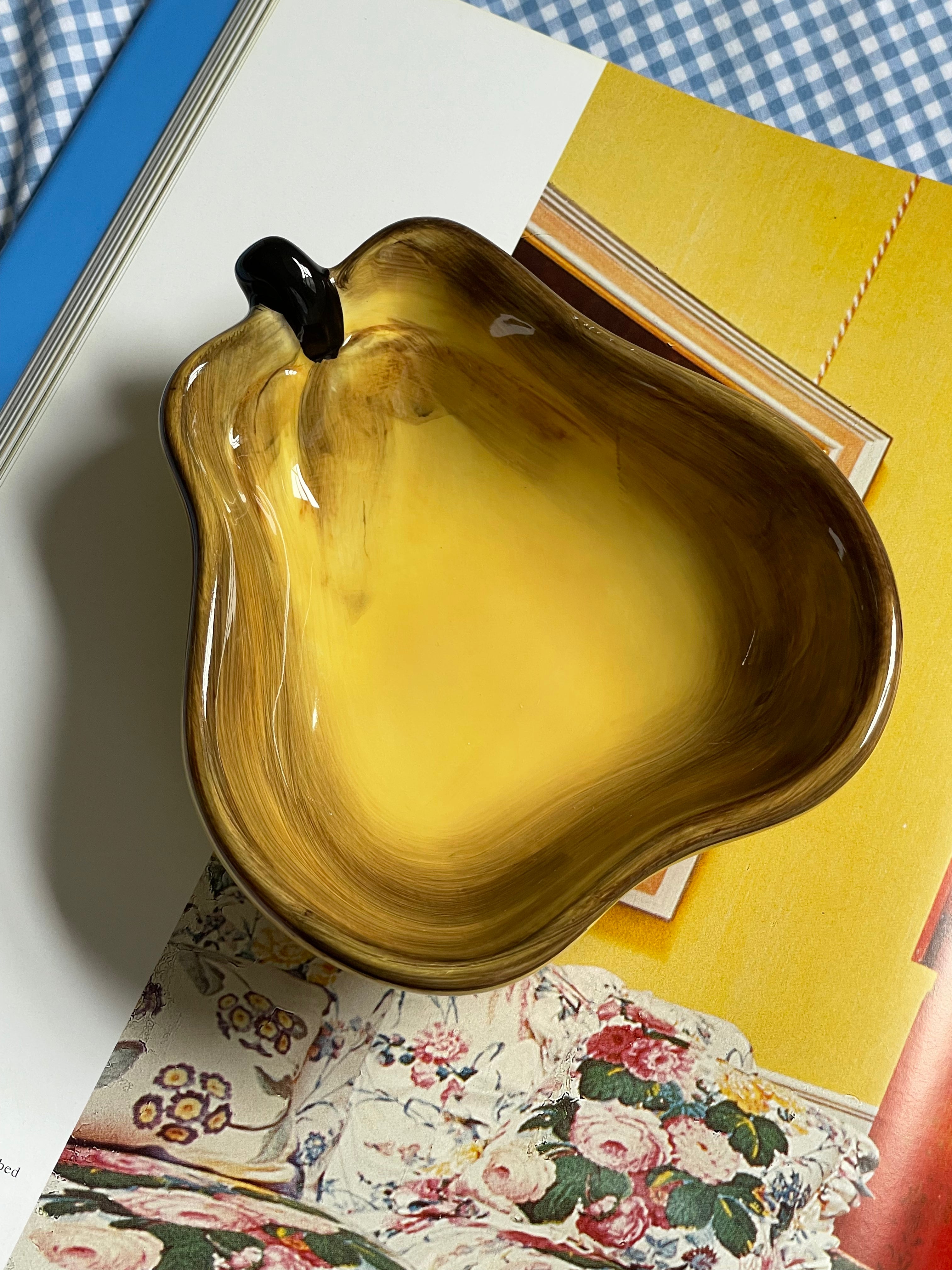 Poached Pear Trinket Dish