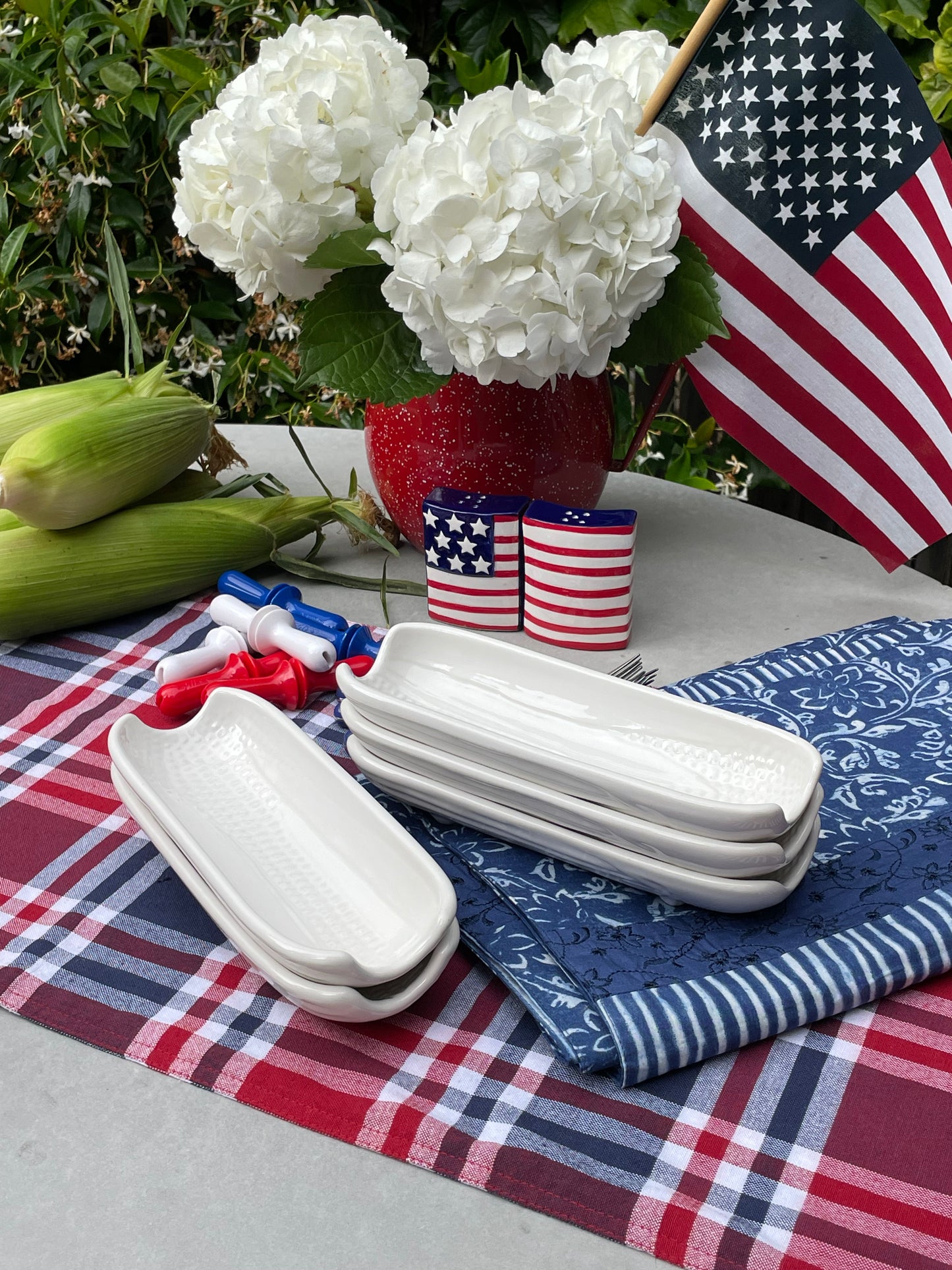 Summertime Corn on the Cob Holders, Set of 5