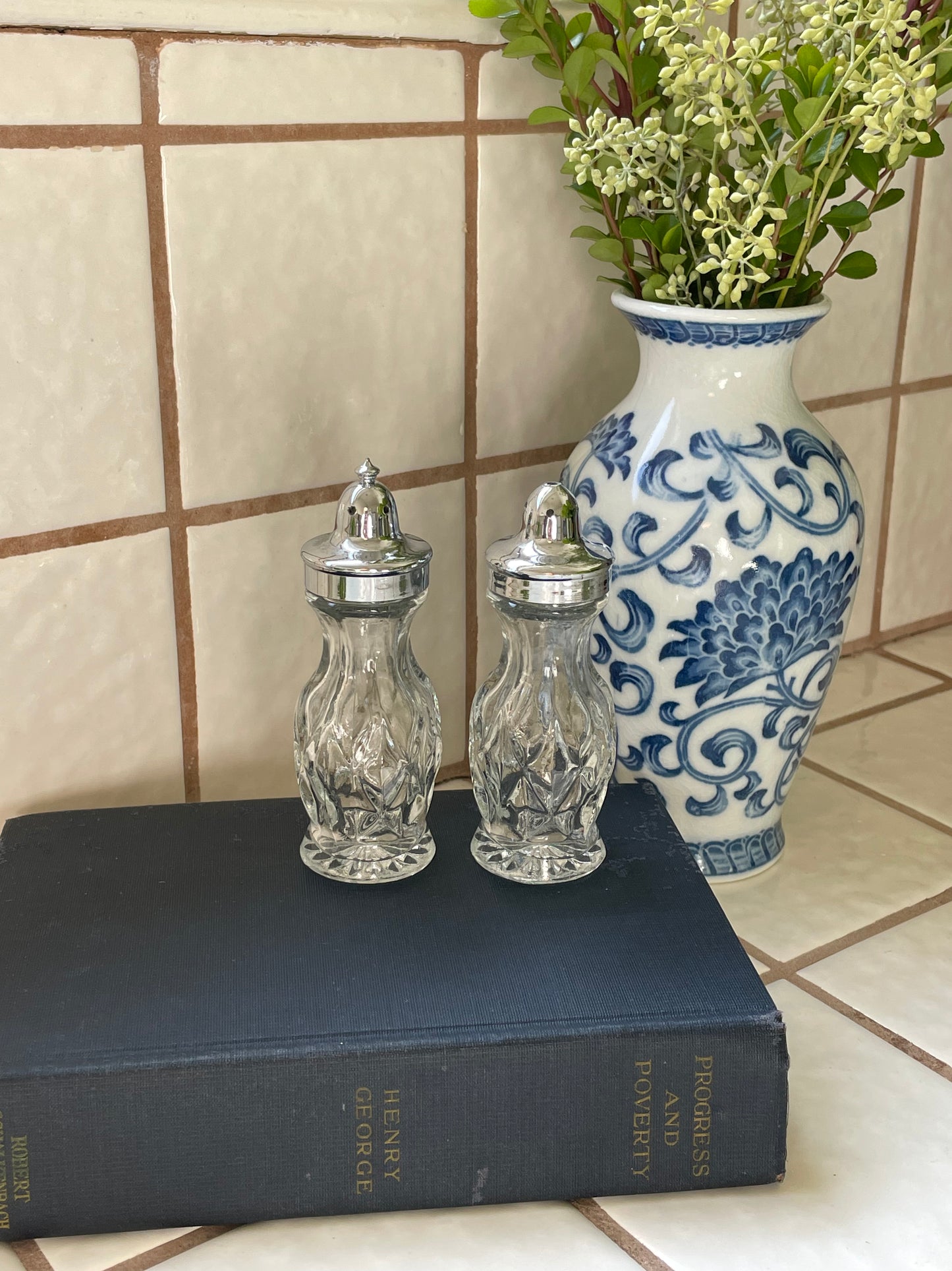 Eleanor Salt and Pepper Shakers