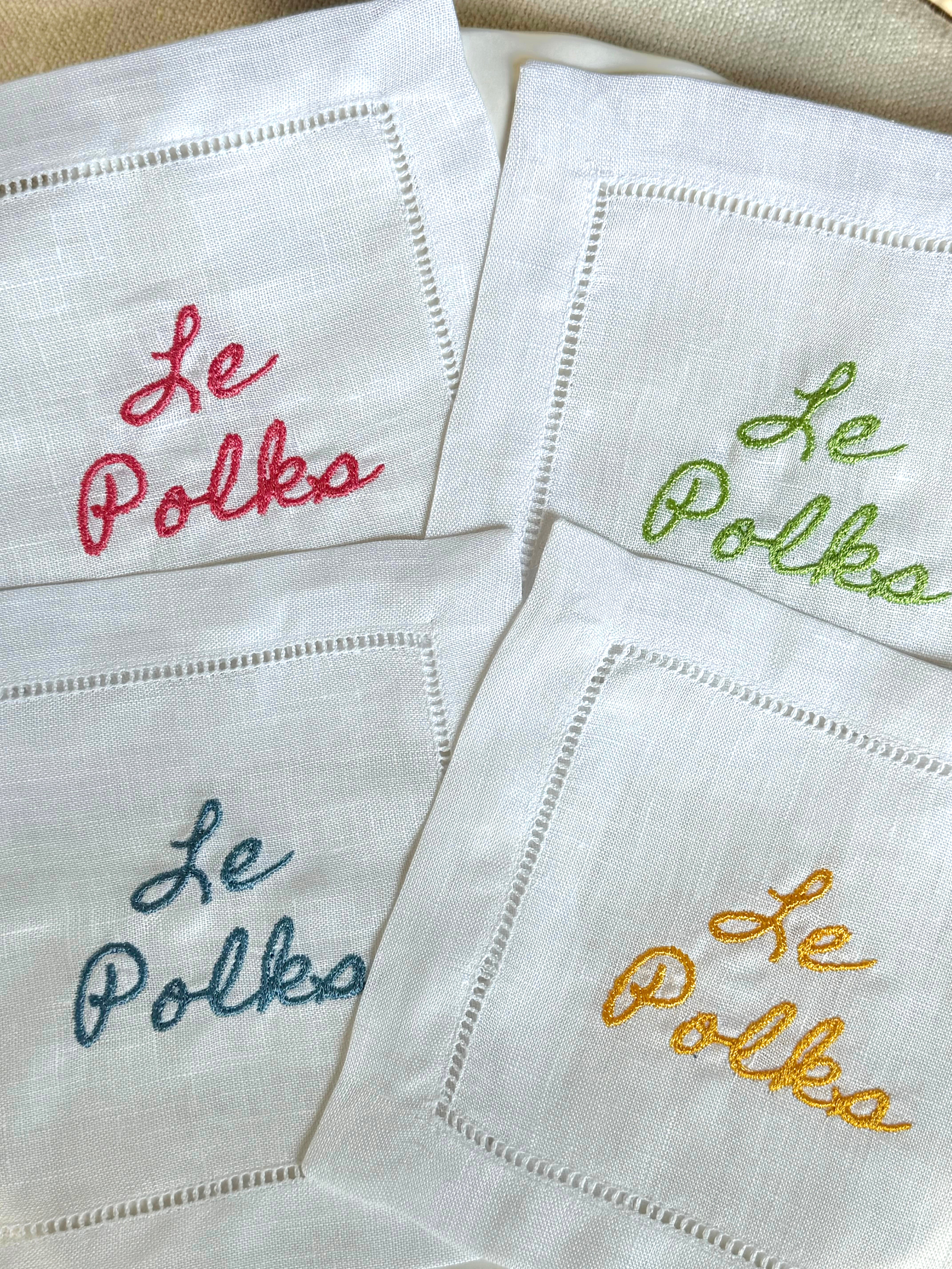 Statement Cocktail Napkin, Set of 4