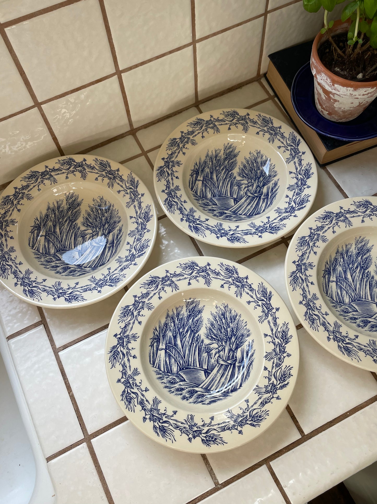 Blue Harvest Soup and Salad 8-Piece Set