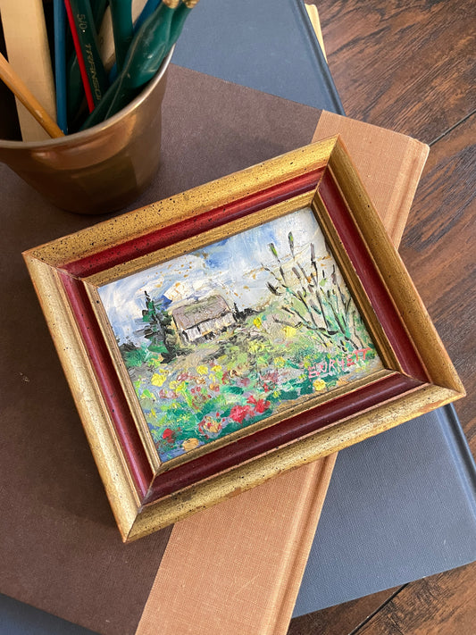 Rosewood Cottage Framed Painting