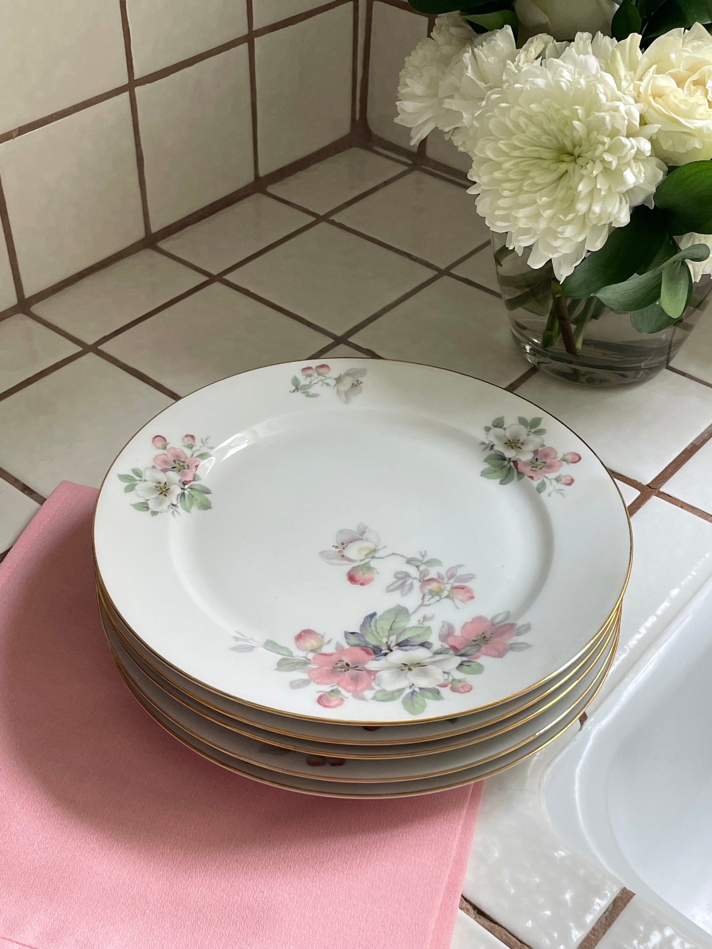 Enchanted Garden Dinner Plates, Set of 5