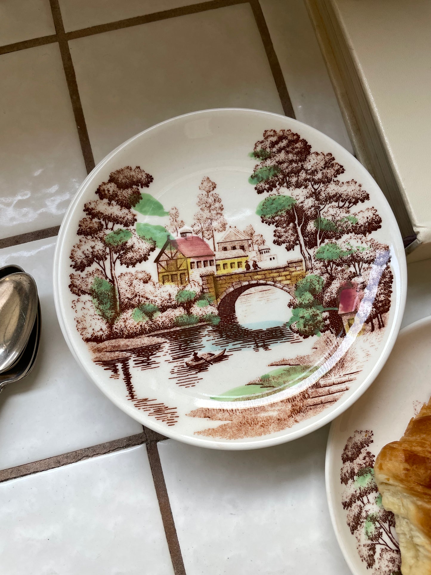 Mill River Appetizer Plates, Set of 4