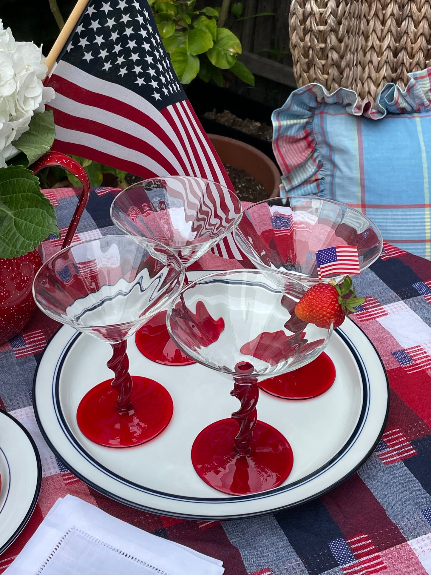 Happy Hour Martini Glasses