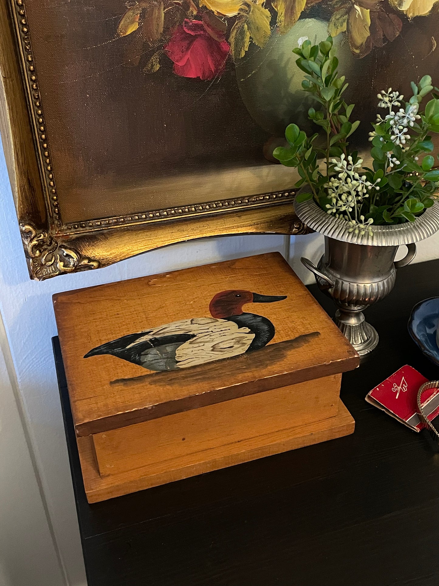 Canvasback Wooden Box