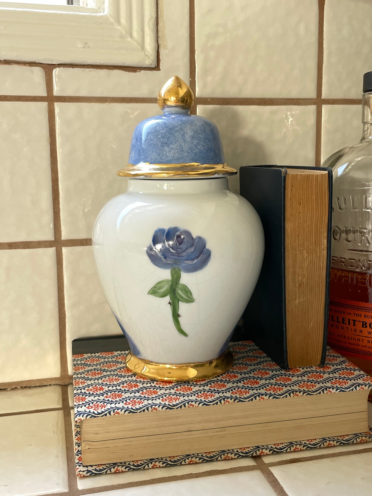 Gilded Ginger Jar