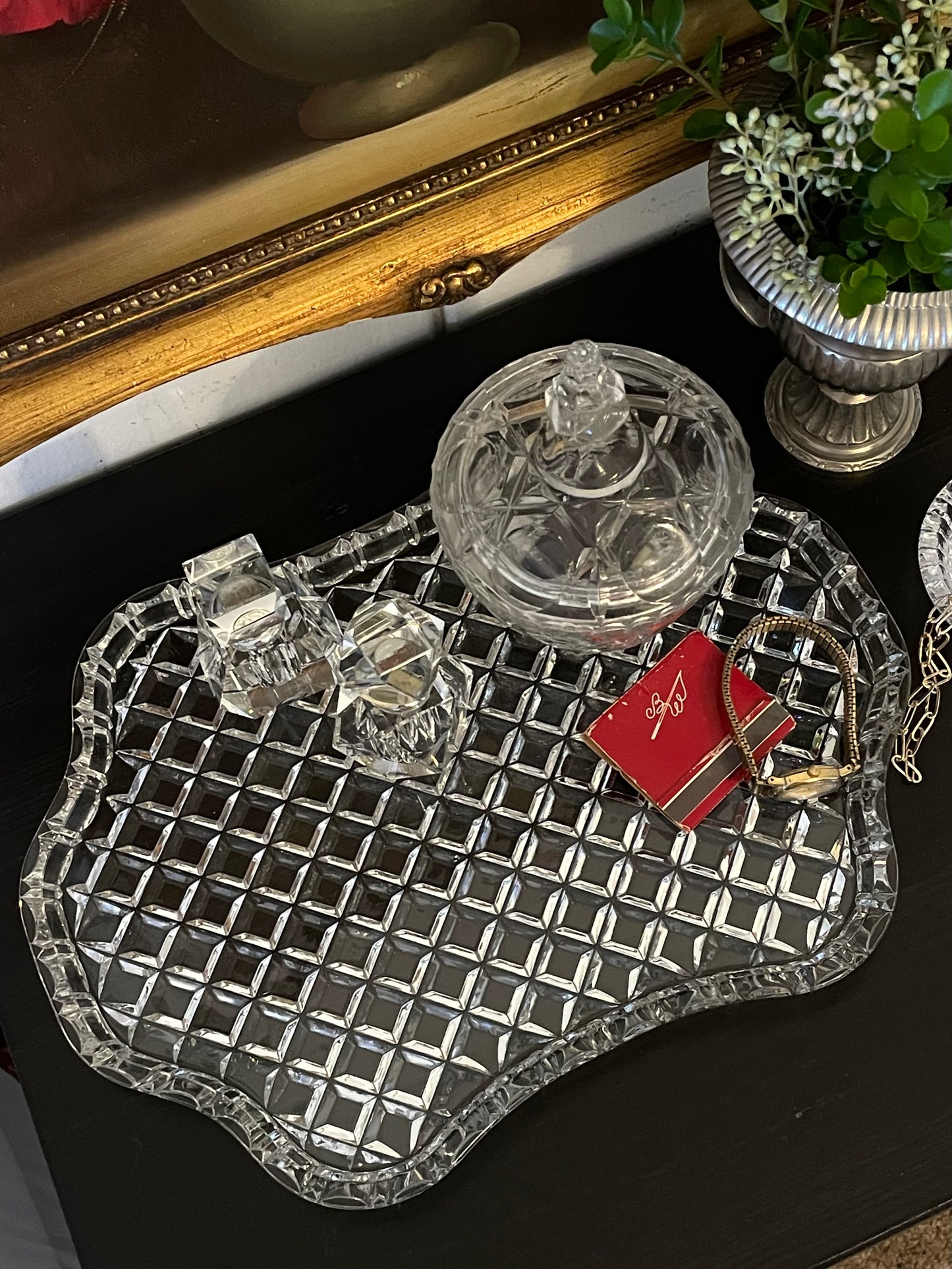 Fletcher Crystal Vanity Tray