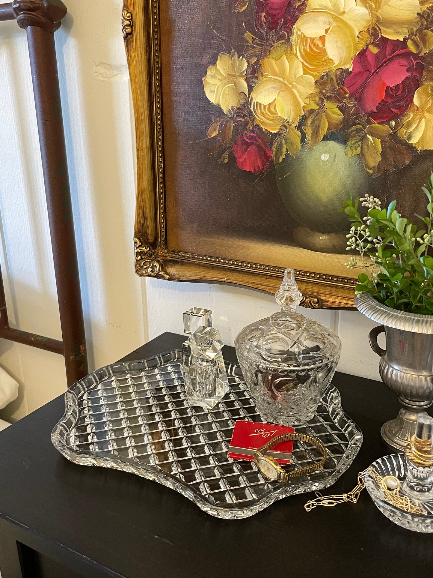Fletcher Crystal Vanity Tray