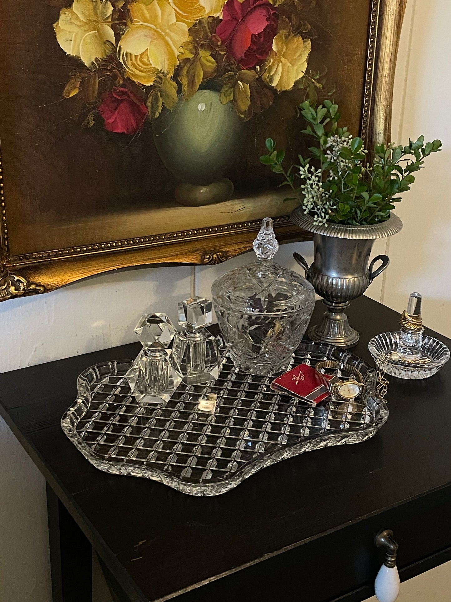 Fletcher Crystal Vanity Tray