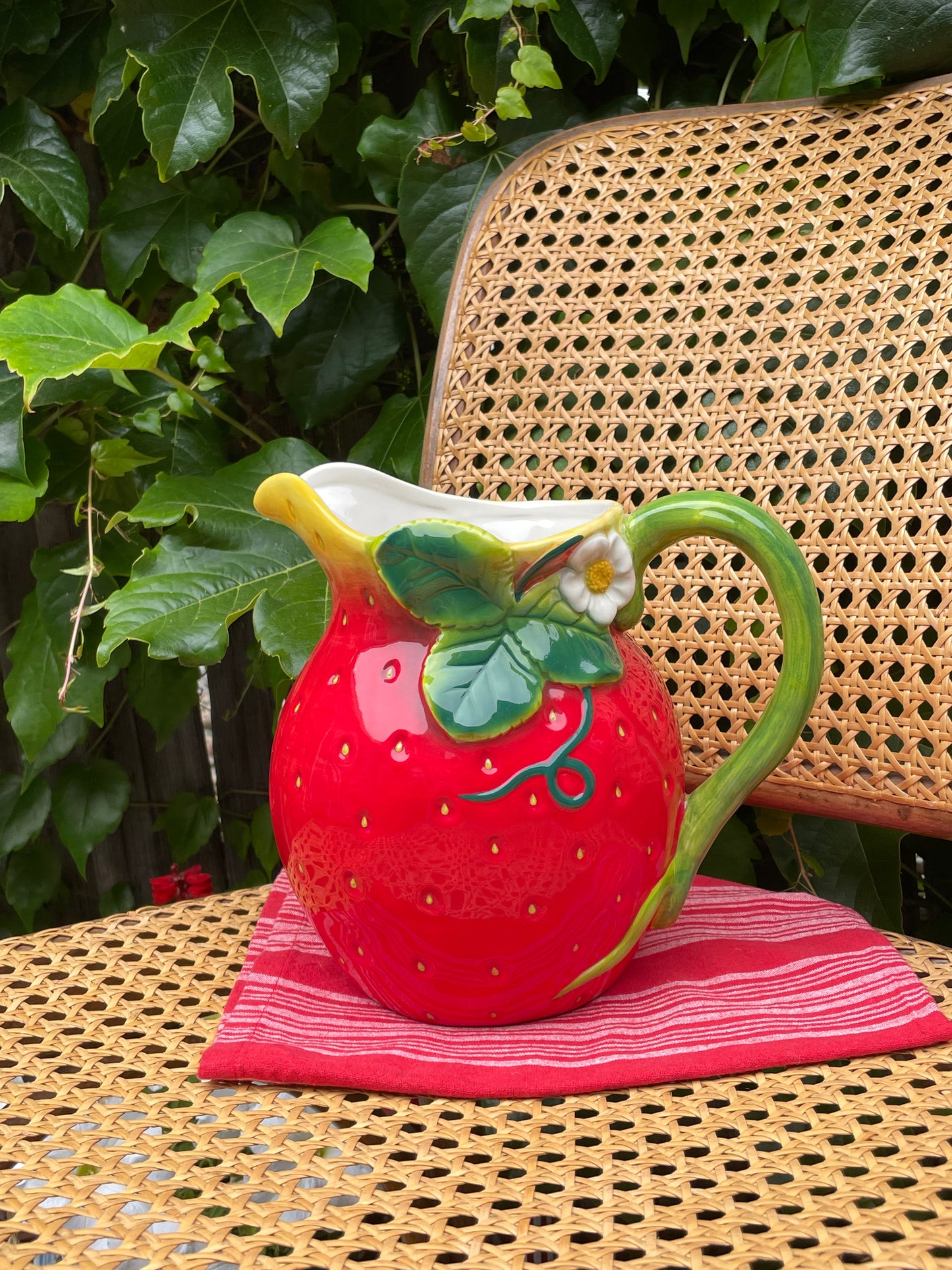 Strawberry Pitcher