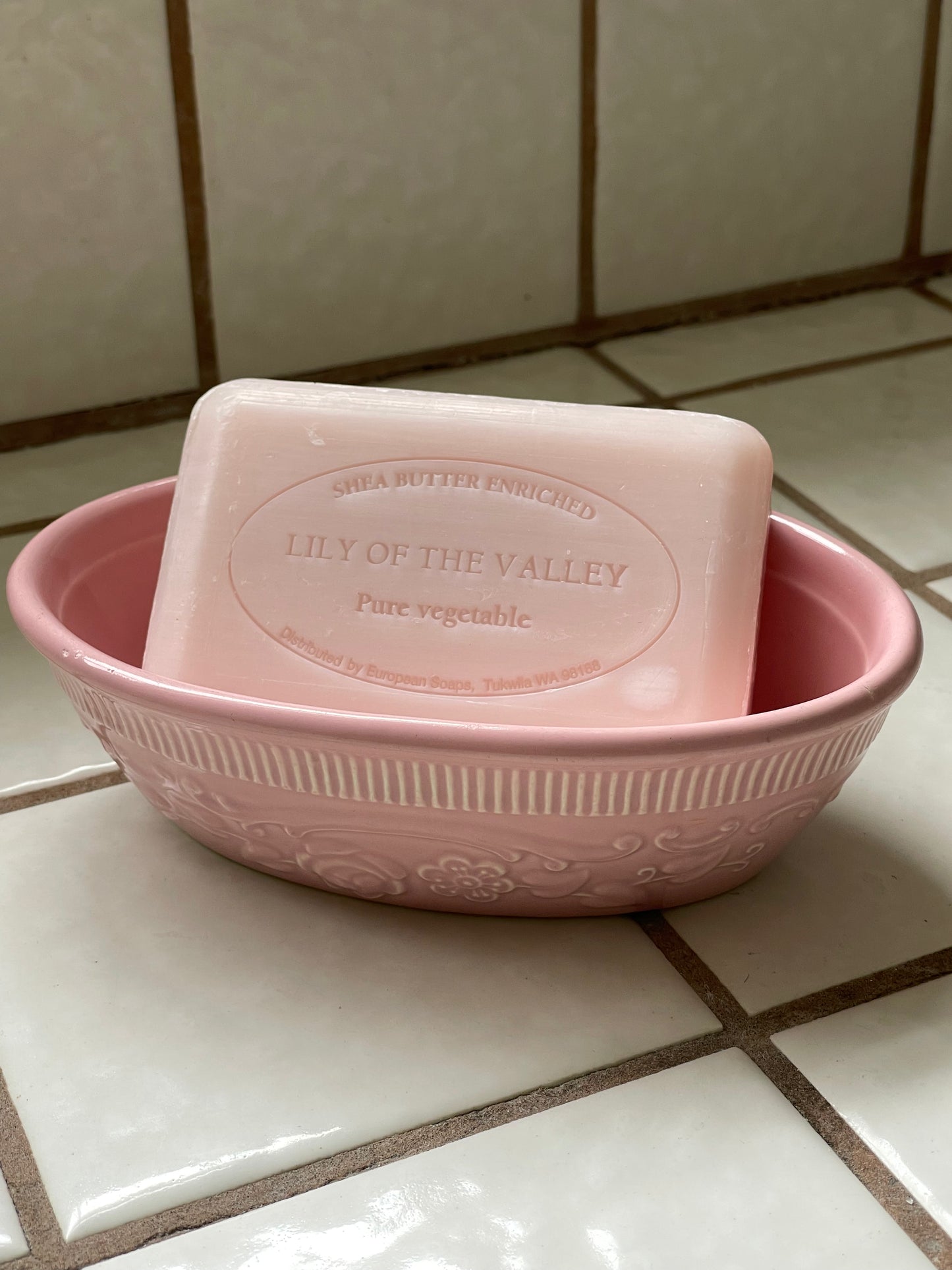 Garden Rose Soap Dish