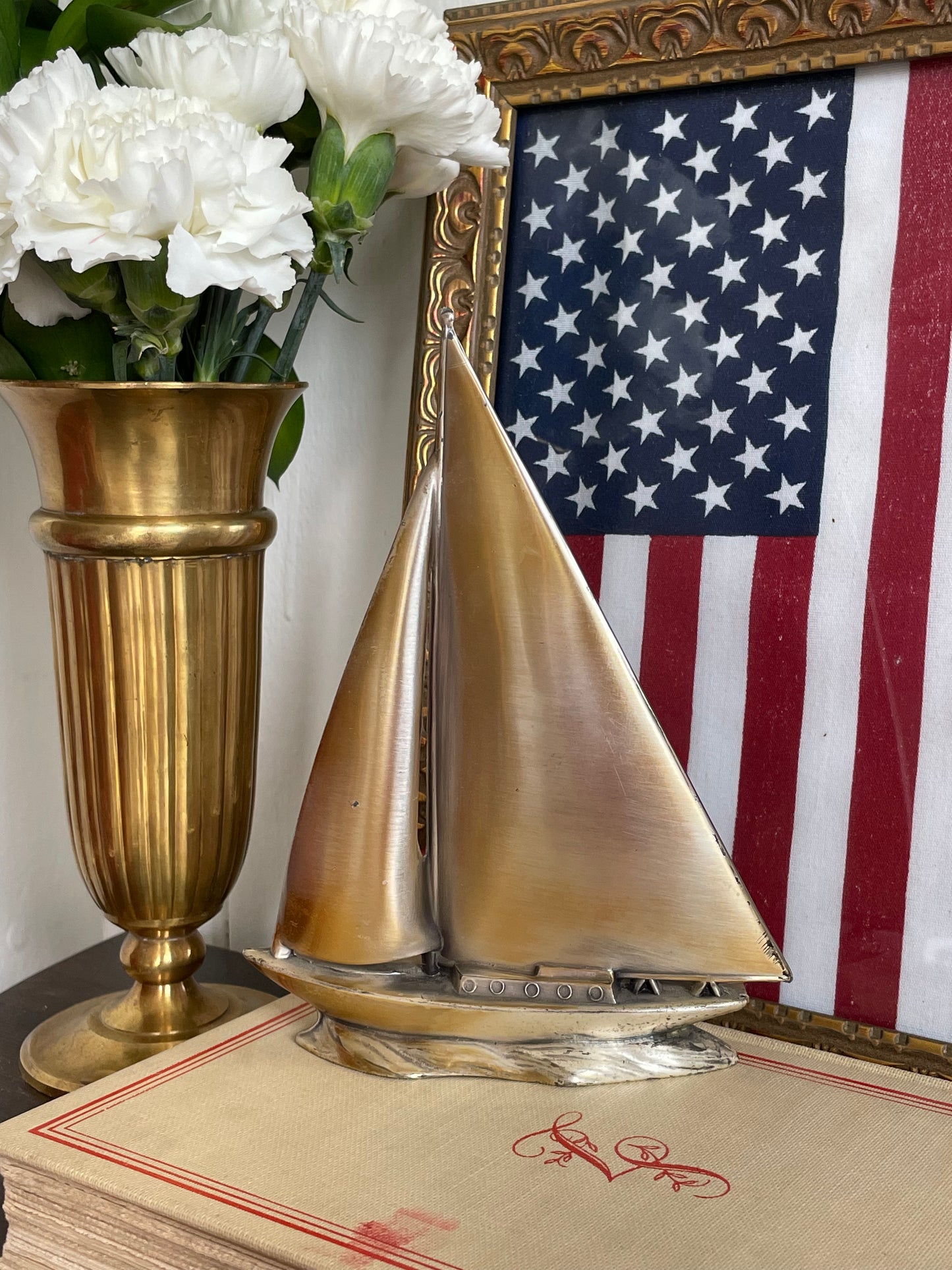 Leeward Sailboat Bookend