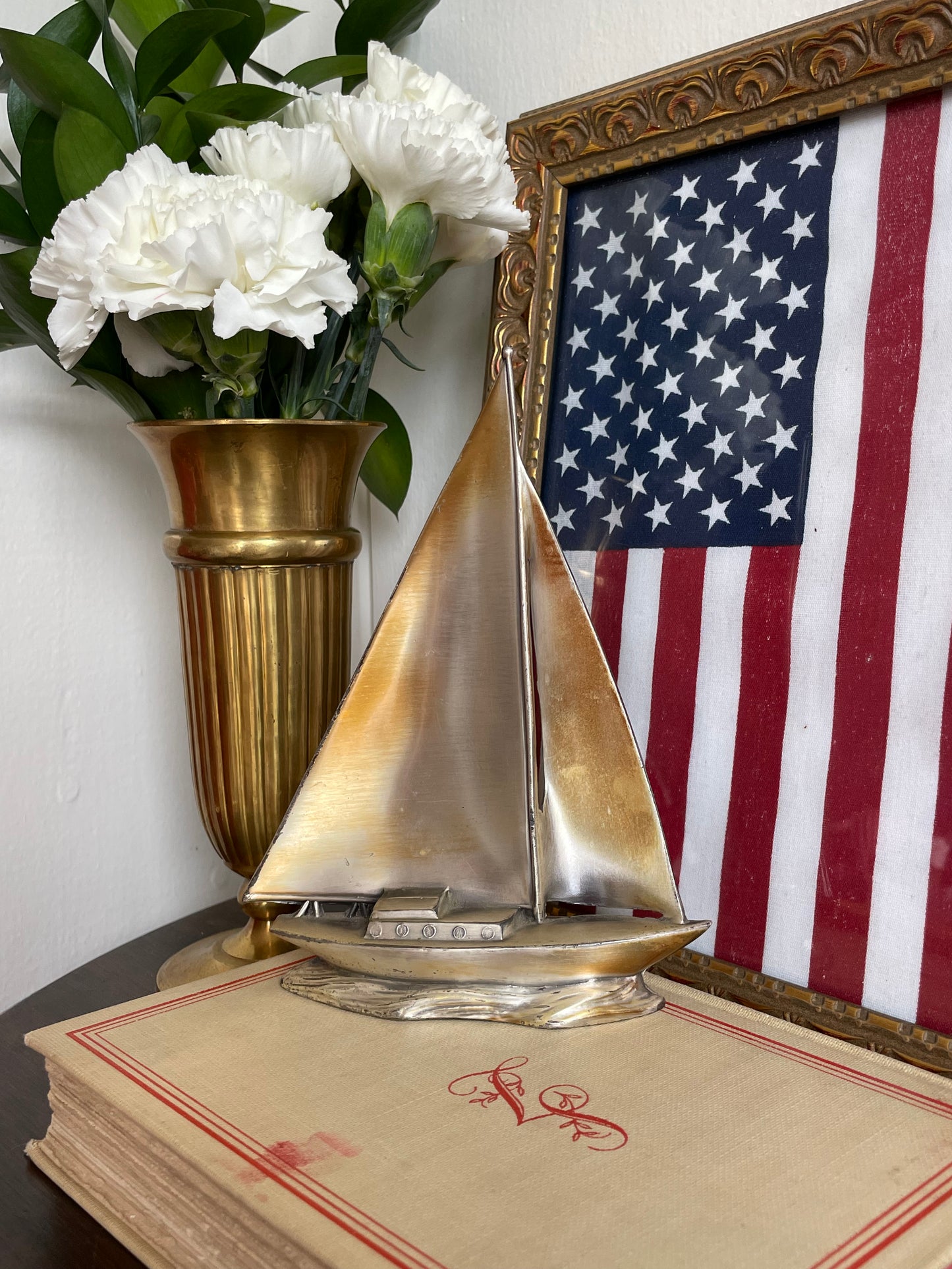Leeward Sailboat Bookend