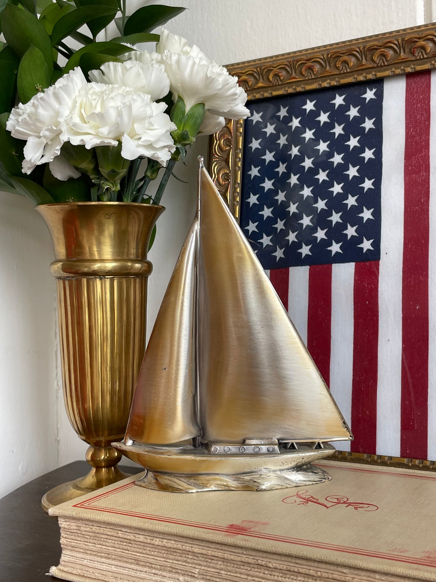 Leeward Sailboat Bookend