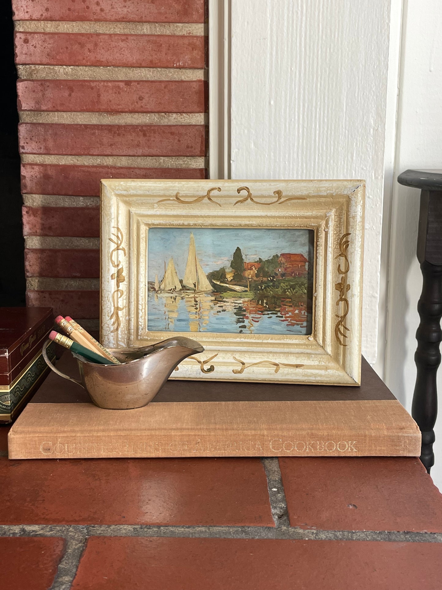 'The Bridge at Argenteuil' Framed Art