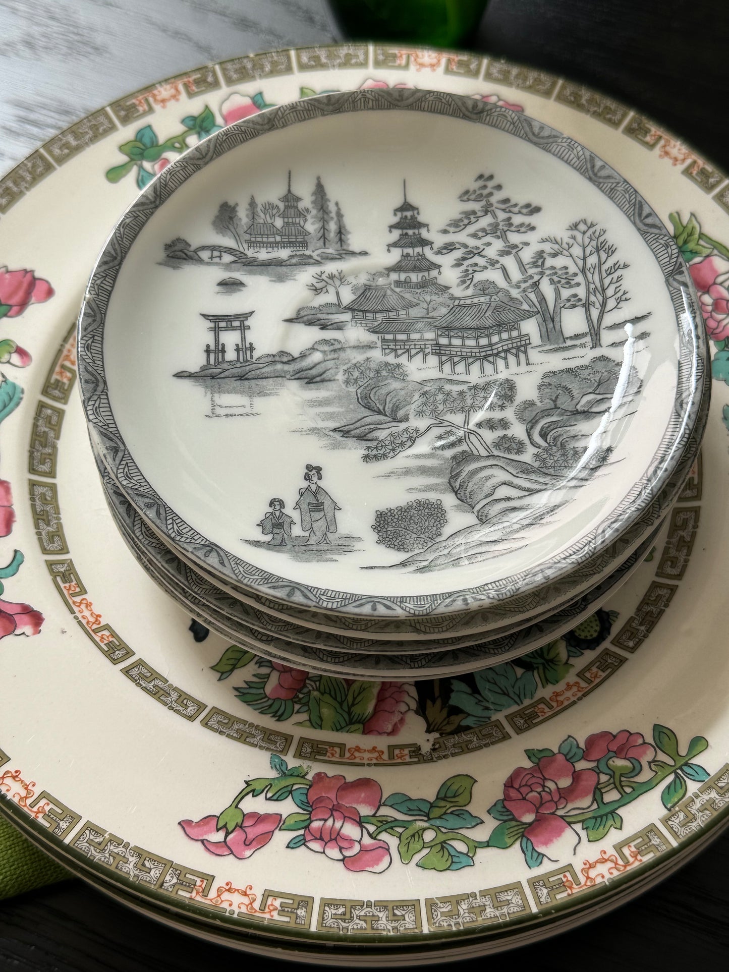 Greystone Bread Dishes, Set of 6