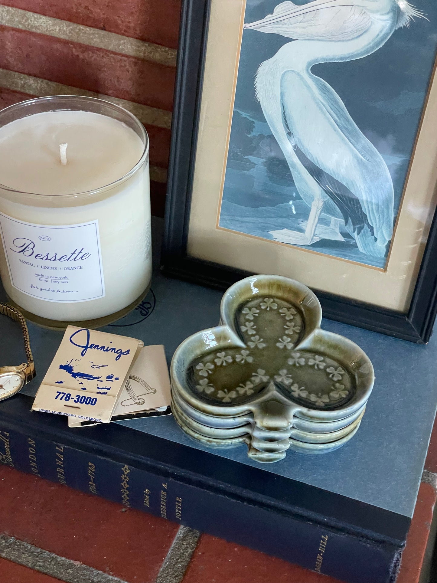Irish Clover Party Ashtrays