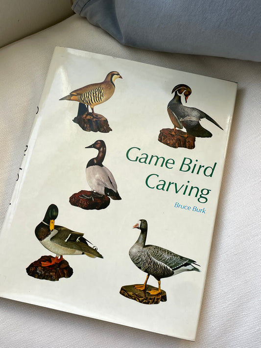 Game Bird Carving Book