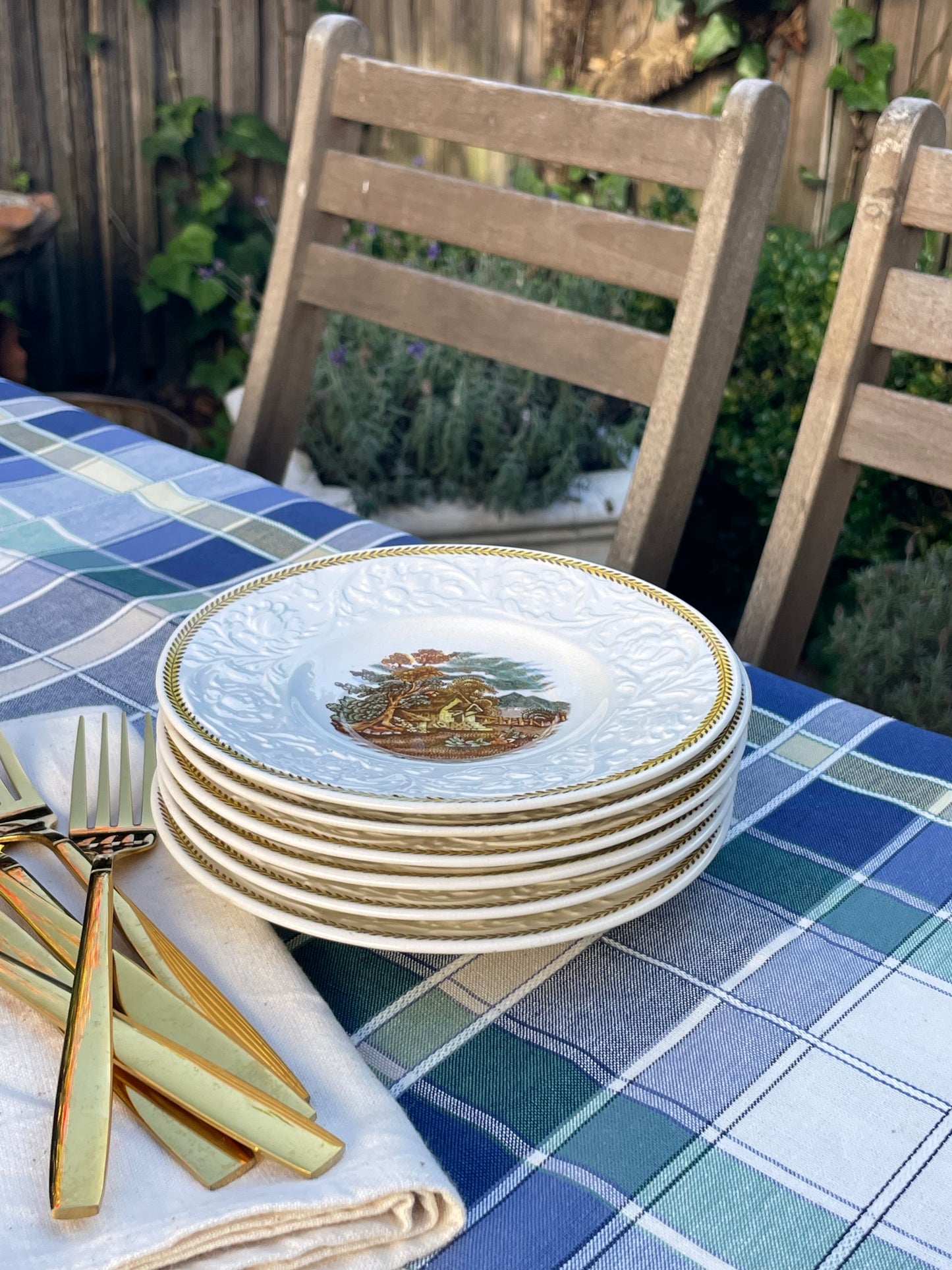 Upstate Treat Plates, Set of 6