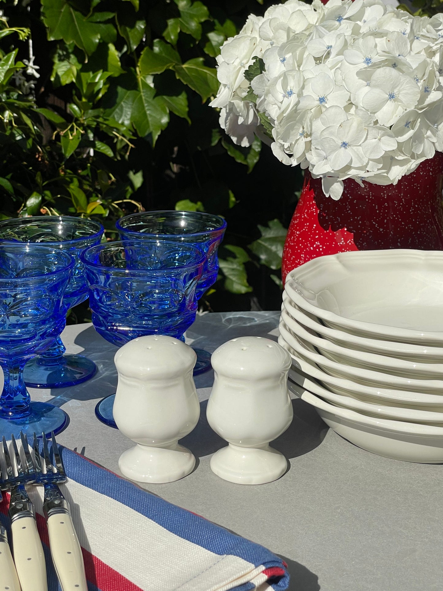 Picket Fence Salt & Pepper Shakers