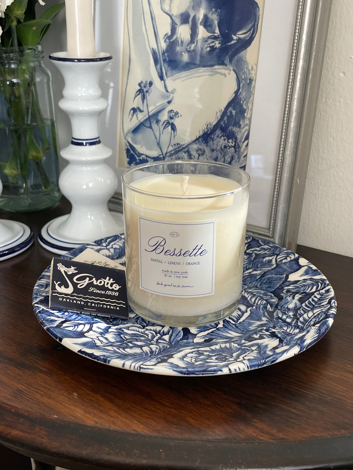 Rosalie Candle Plate