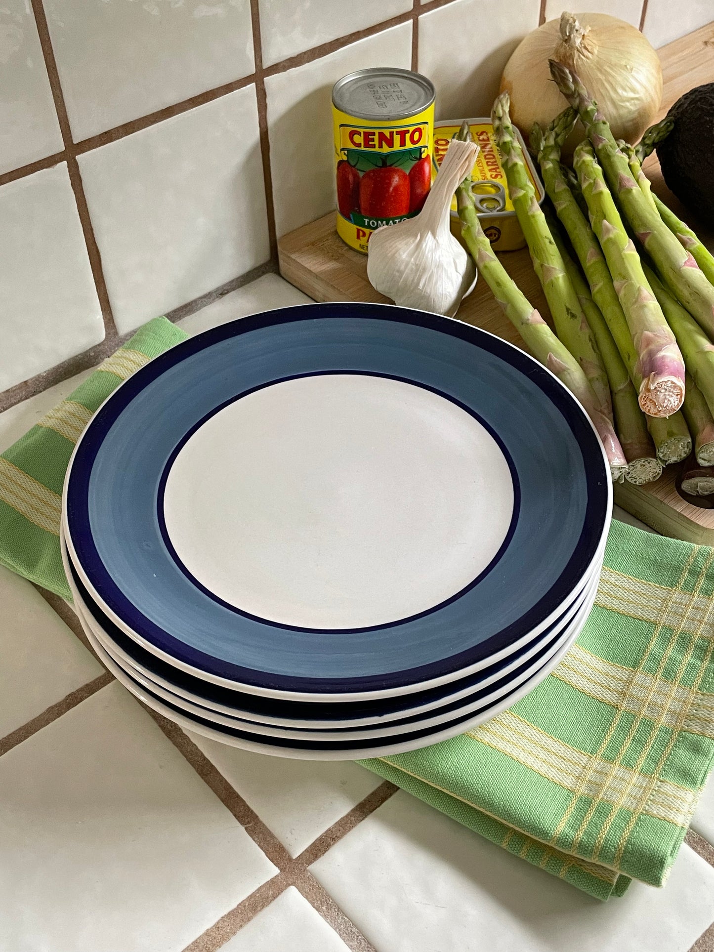 High Tide Salad Plates, Set of 4